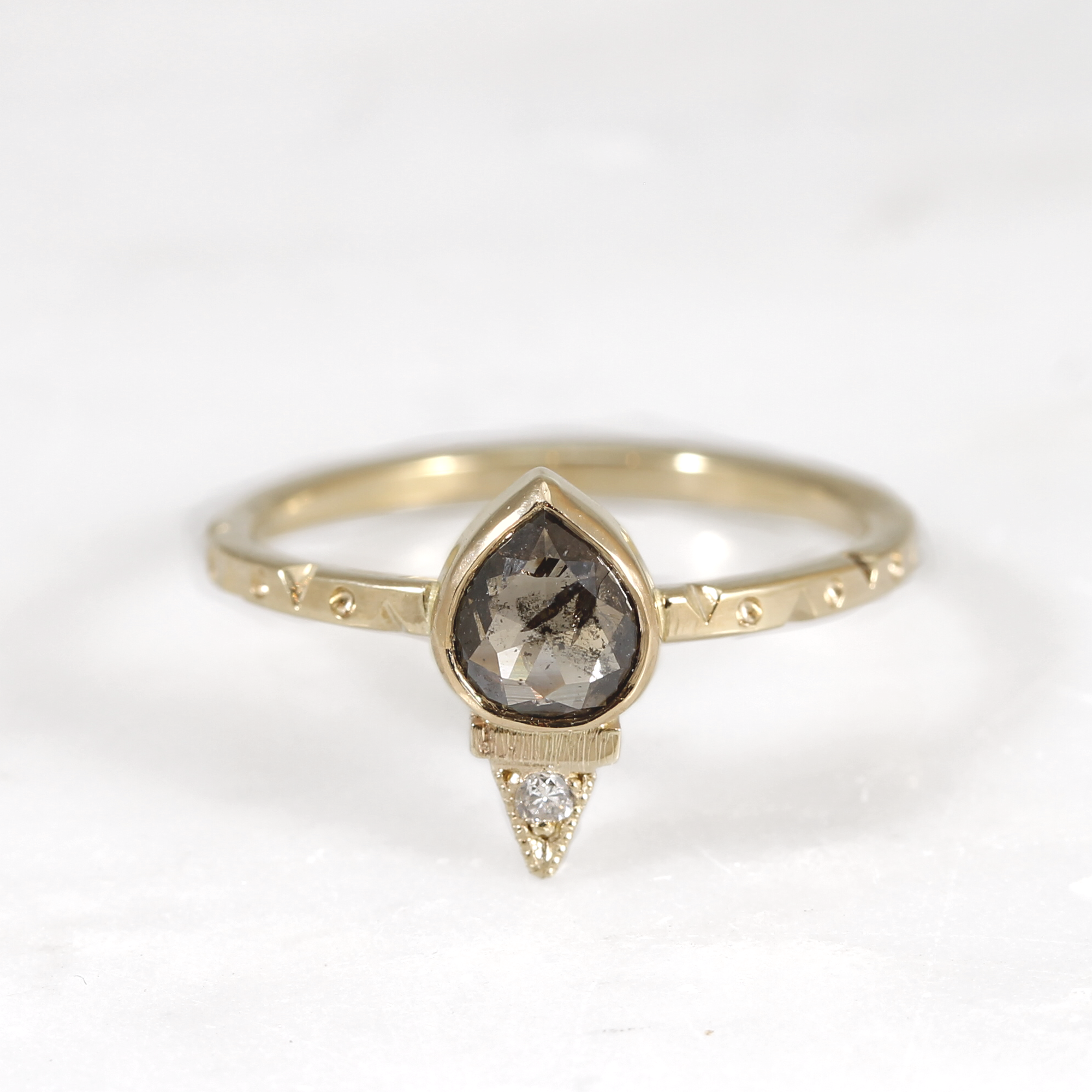 Diamond Torch Ring