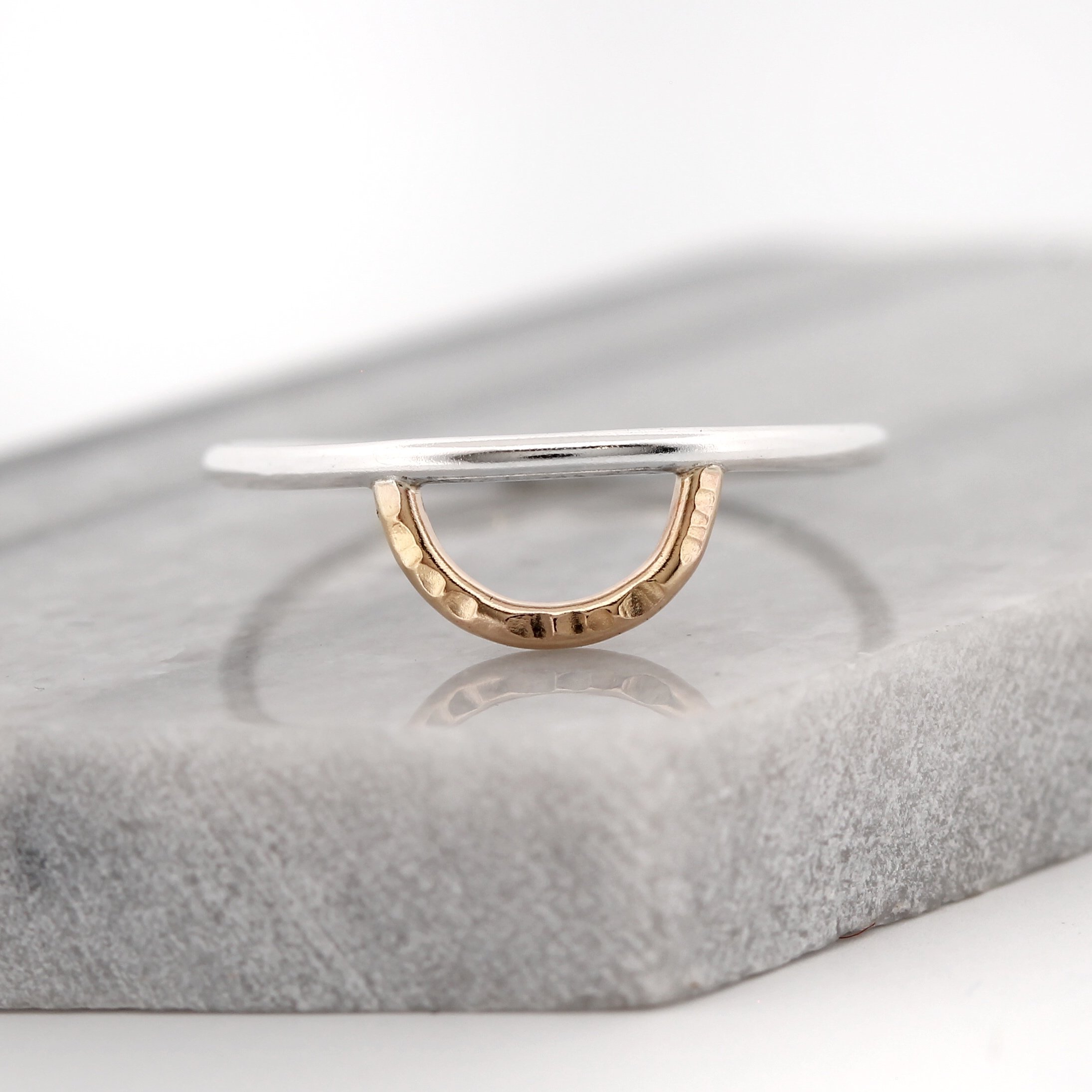 Golden Arc Ring