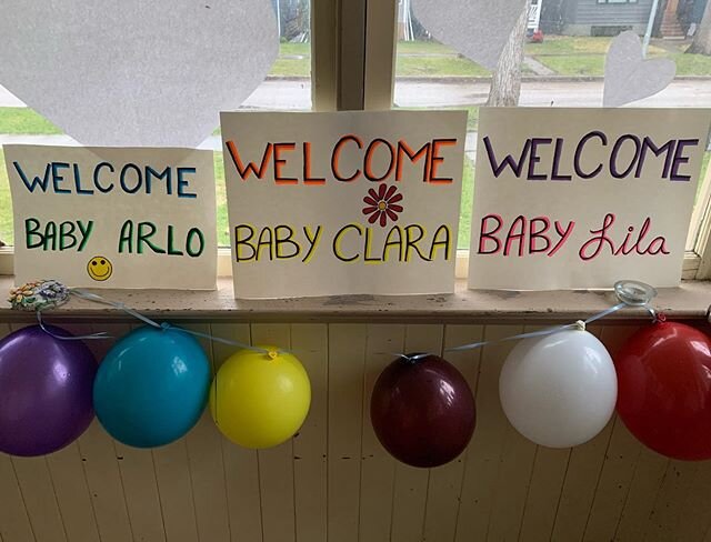 The horns were honking tonight as three families were surprised by a drive by parade to welcome the three new Sterling babies that were born in the last four weeks! Thanks for the surprise and we look forward to meeting all these babies in person.