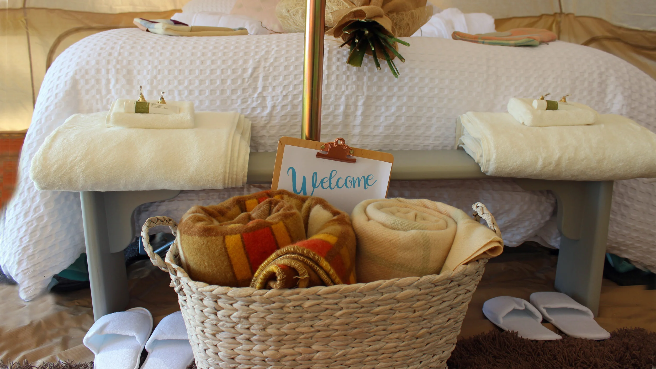 Just Hitched Glamping Bed