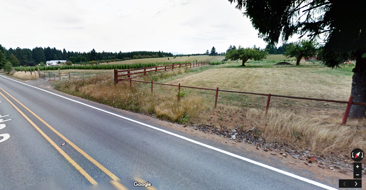 Beavercreek, Oregon - potential fedge along this northern edge.