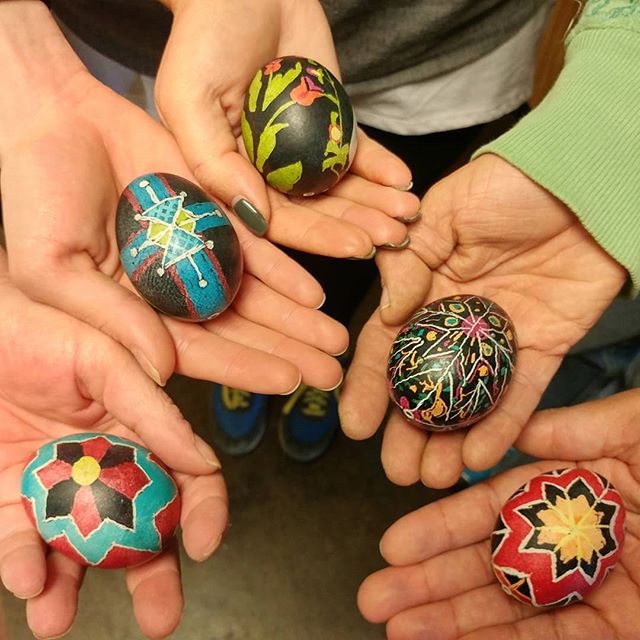 Look at what my students did! #pysanky