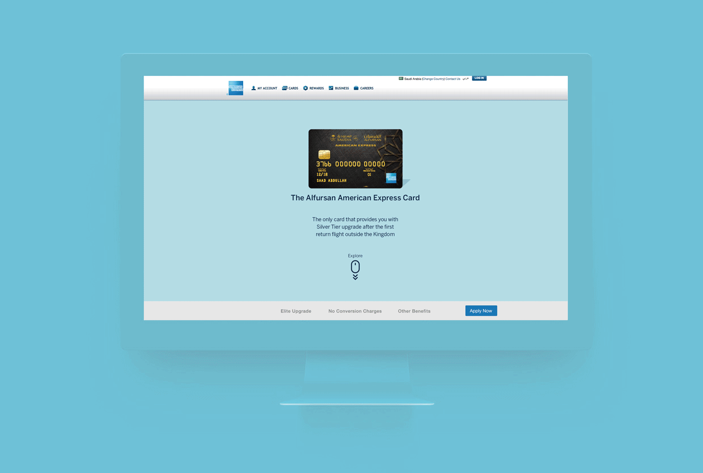 ALFURSAN TRAVEL CARD UX / UI