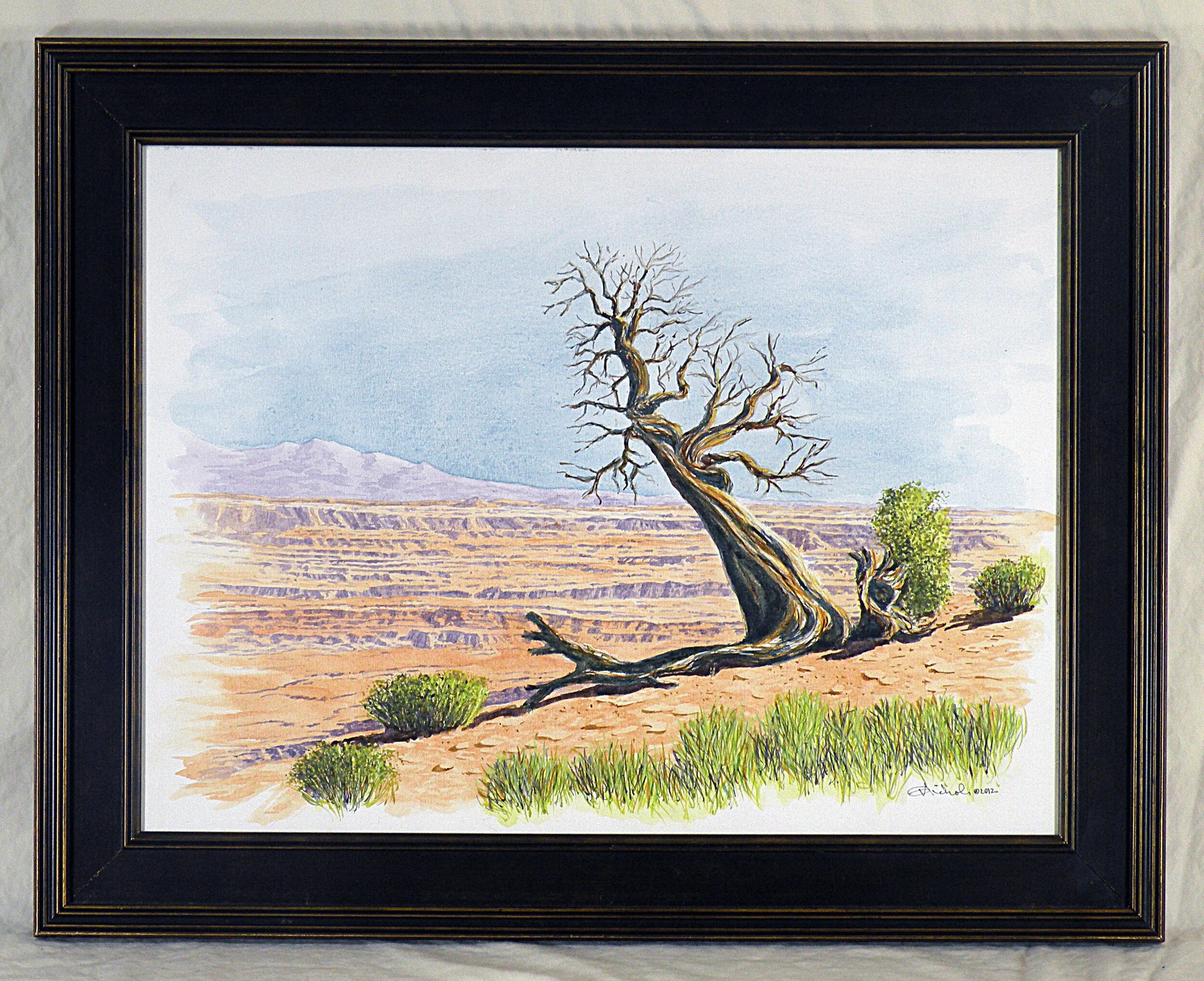 Dead Horse Point - 26” x 22” framed, $500