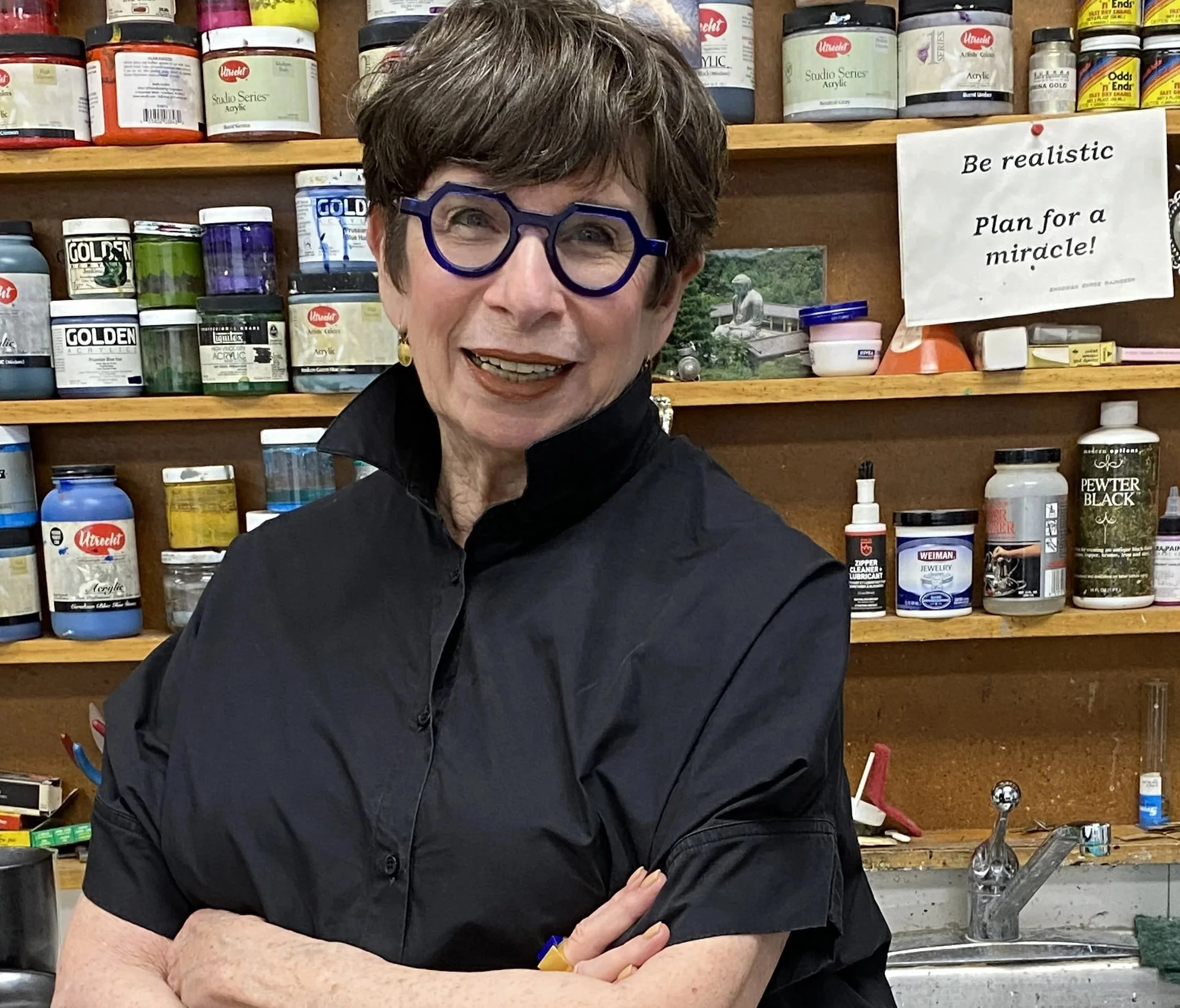 The Artist in Studio, New York City, 2023