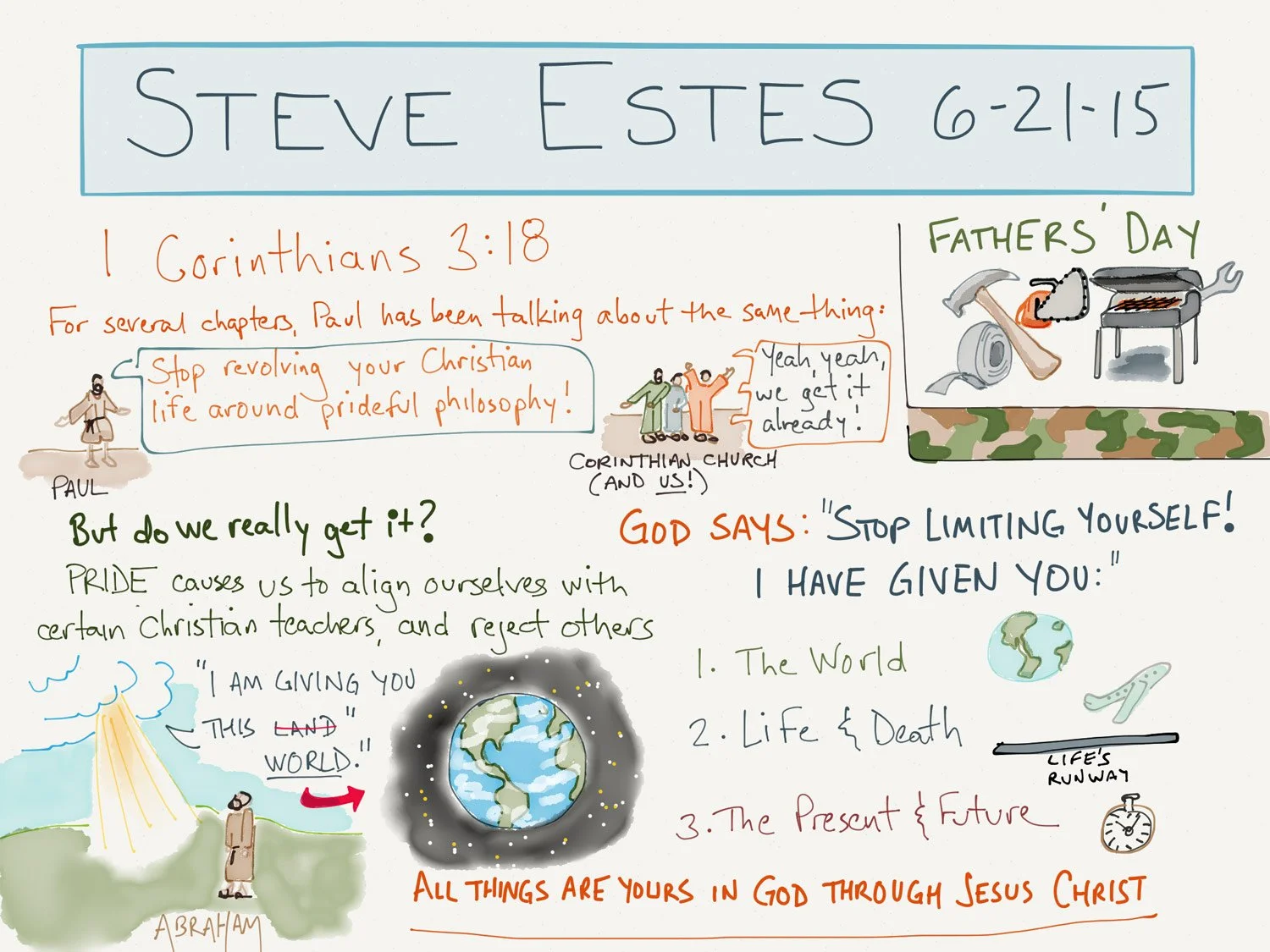 All Things Are Yours - 1 Corinthians 3:18-23