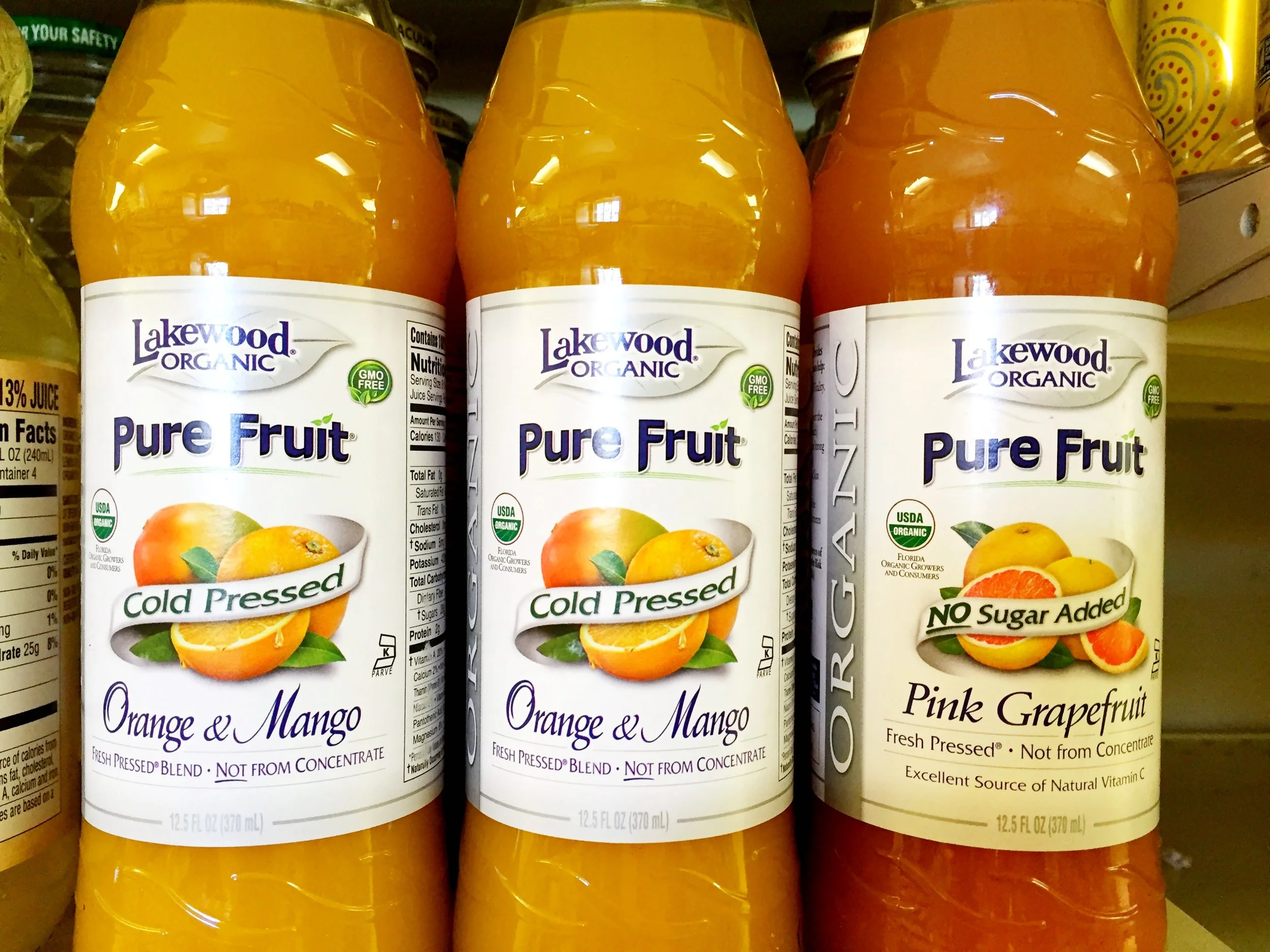 Lakewood organic pure fruit