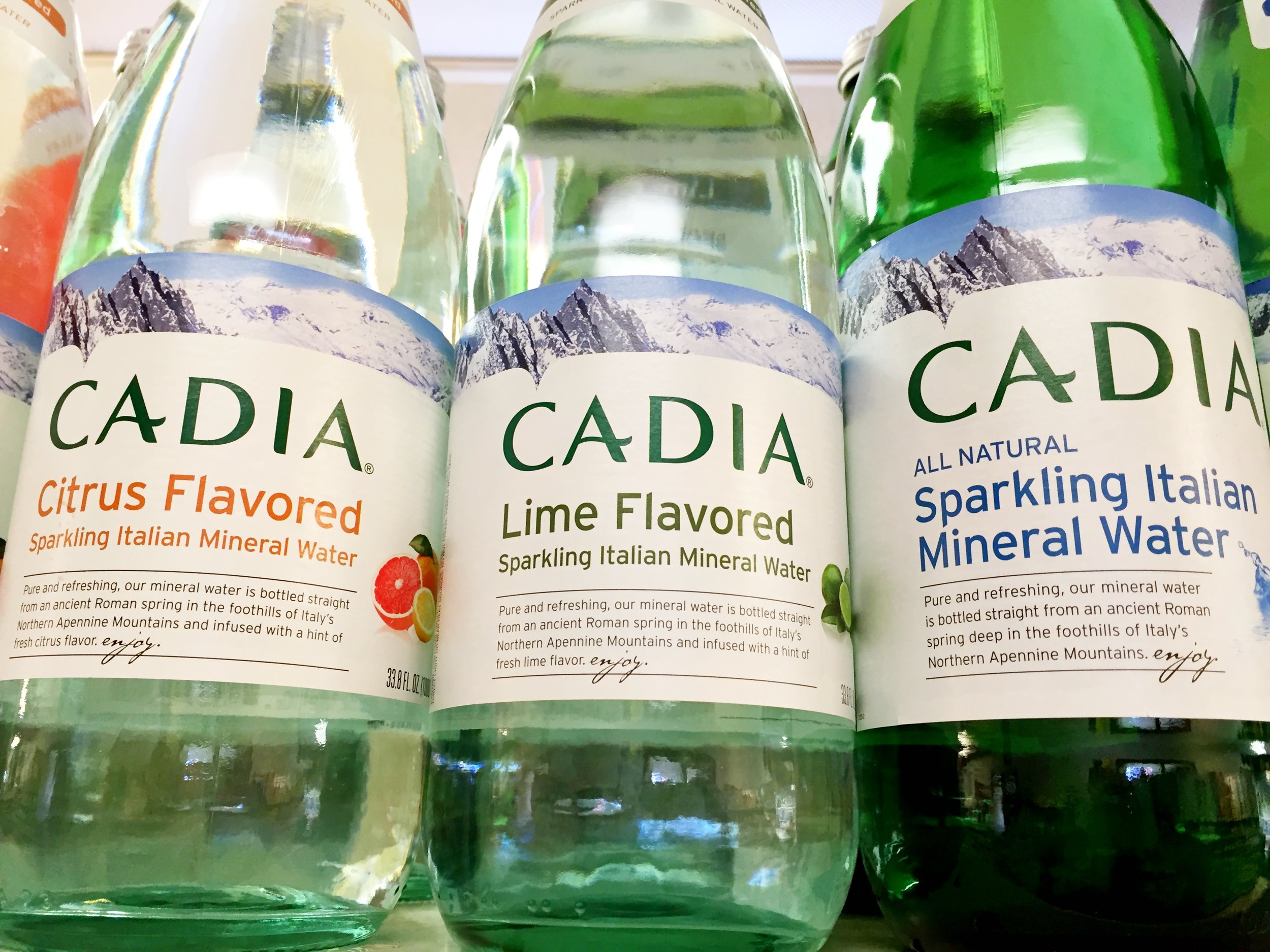 Cadia sparkling water