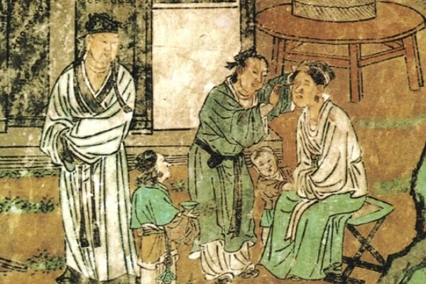 Yuan Taoist Temple mural
