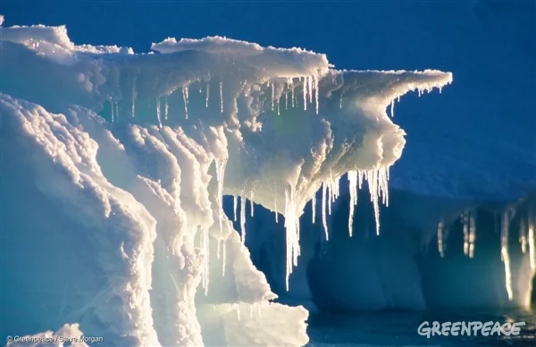 Melting iceberg in the Southern Ocean