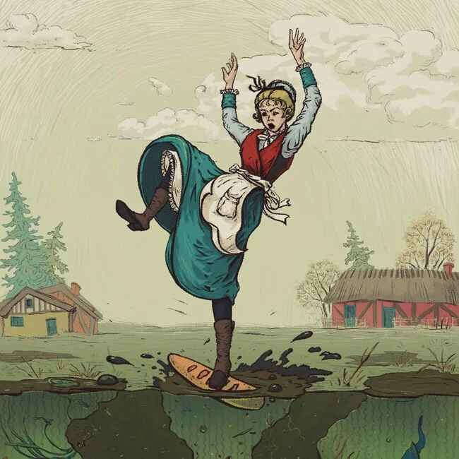 The Girl Who Trod On A Loaf