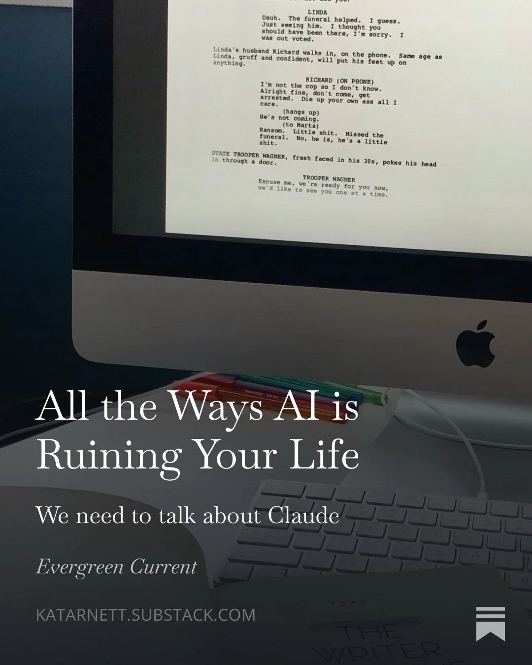 This week&rsquo;s Evergreen Current is a deep dive into some of the most concerning news stories in the last year surrounding AI as well as a closer look at Anthropic and OpenAI. If you someone who is debating the use of AI in your life or have a fri