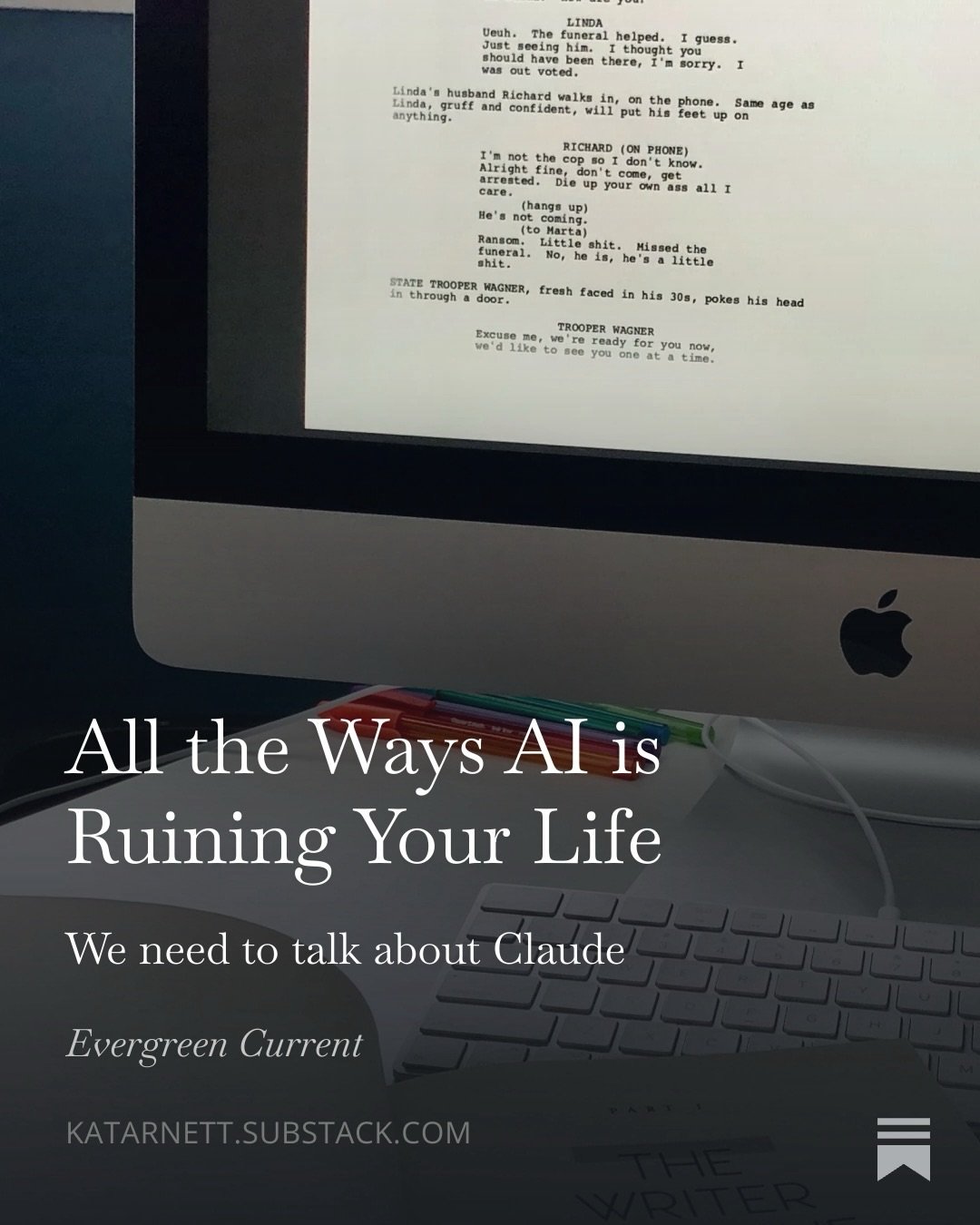 This week&rsquo;s Evergreen Current is a deep dive into some of the most concerning news stories in the last year surrounding AI as well as a closer look at Anthropic and OpenAI. If you someone who is debating the use of AI in your life or have a fri