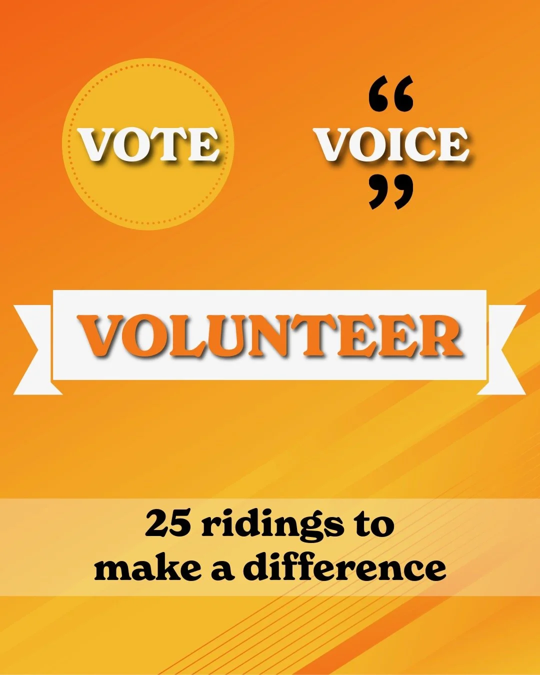 Vote Voice Volunteer