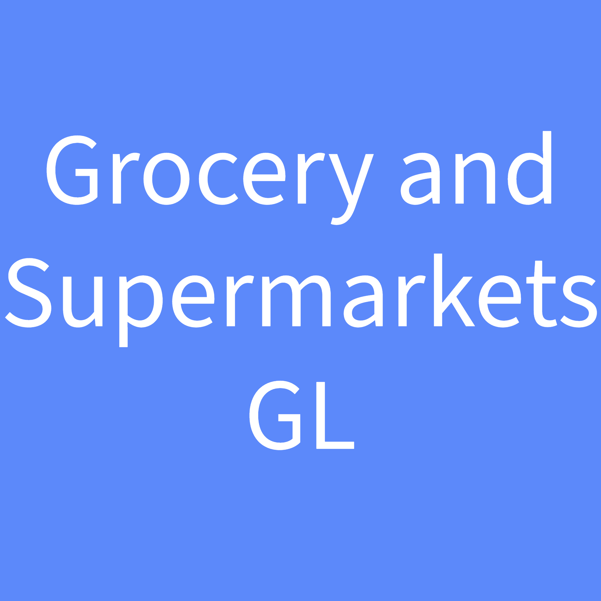 Grocery and Supermarkets GL 