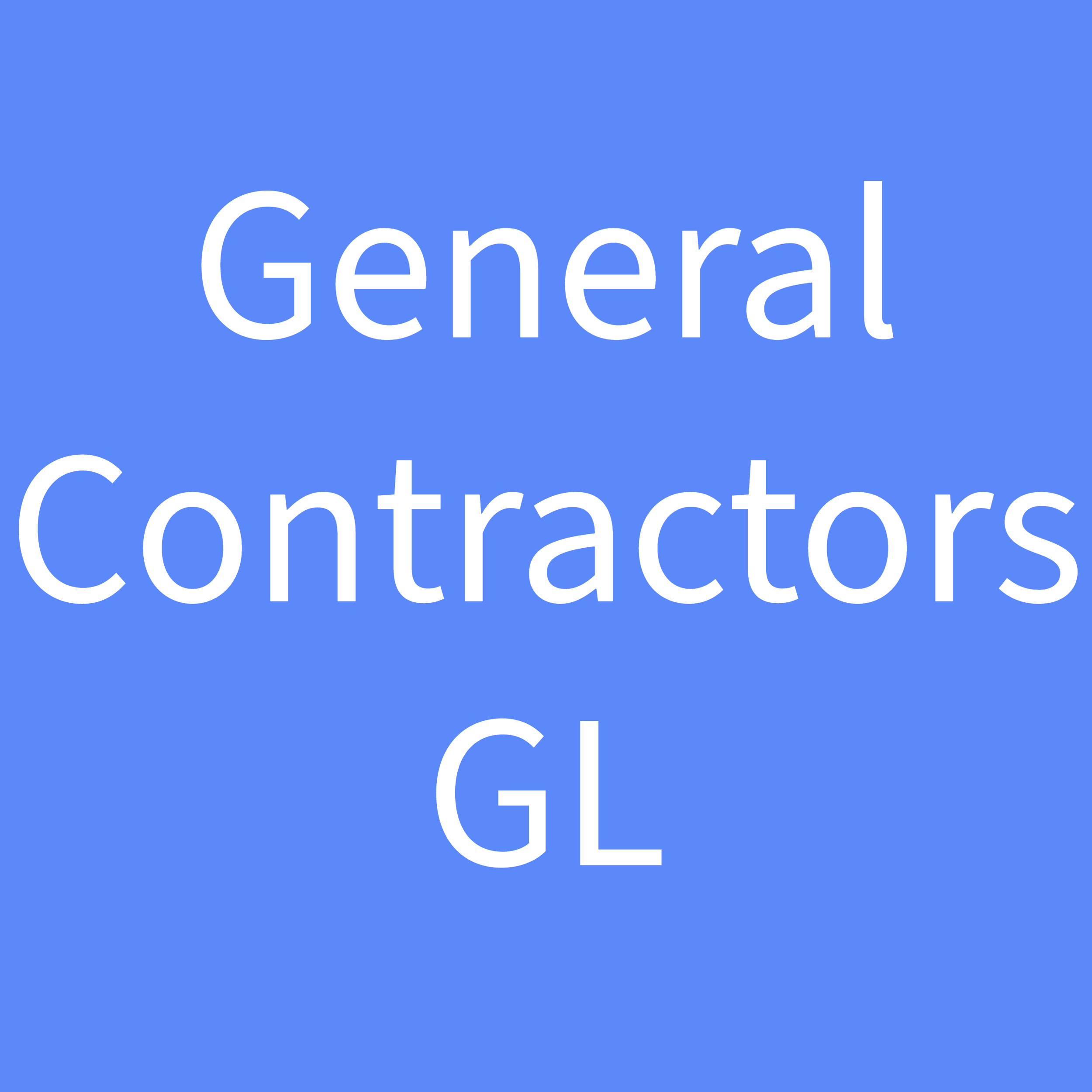 General Contractors GL 