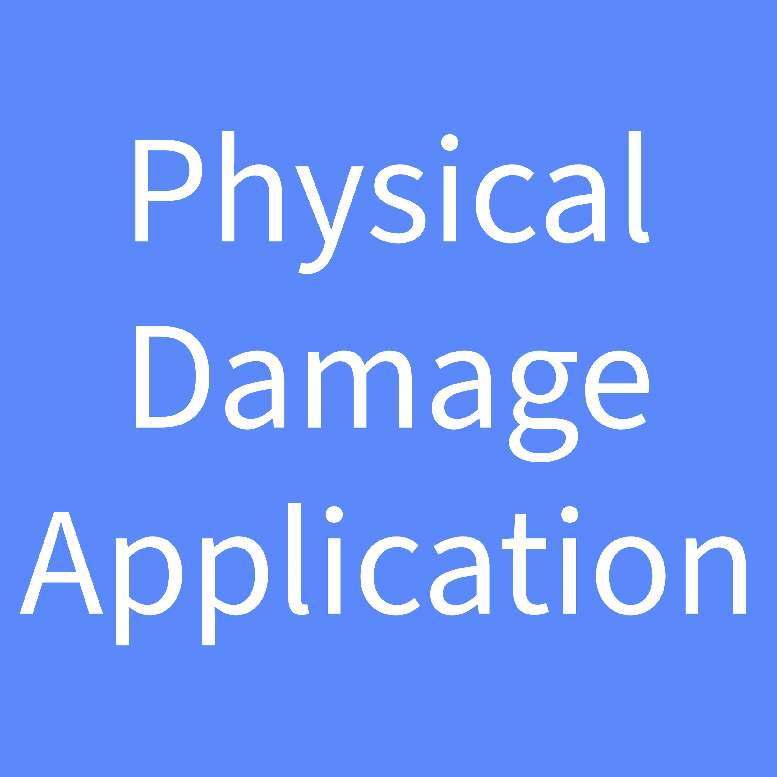 Physical Damage Application