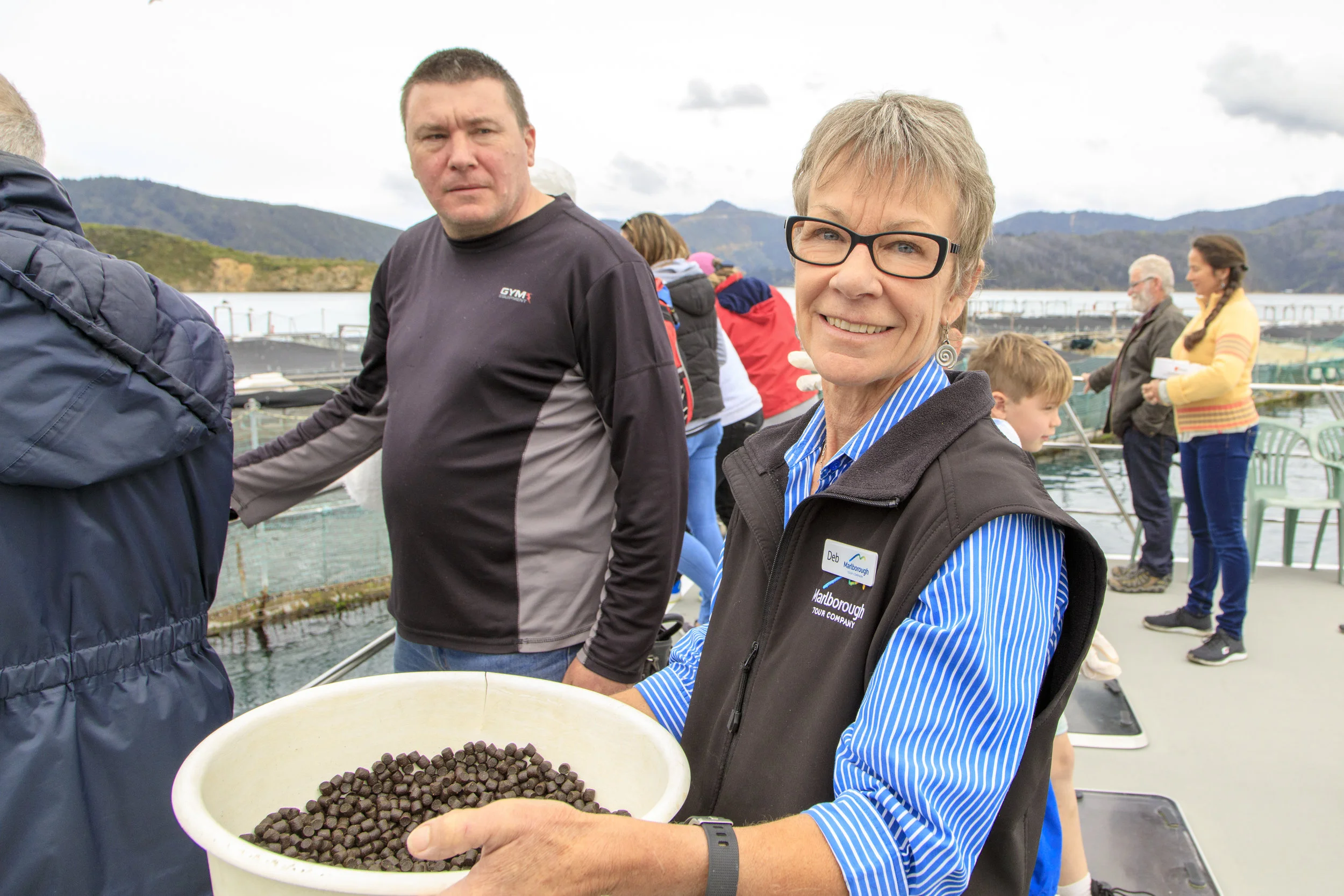 Marlborough Tour Company guide, Deb Henderson (My Mum!!!)