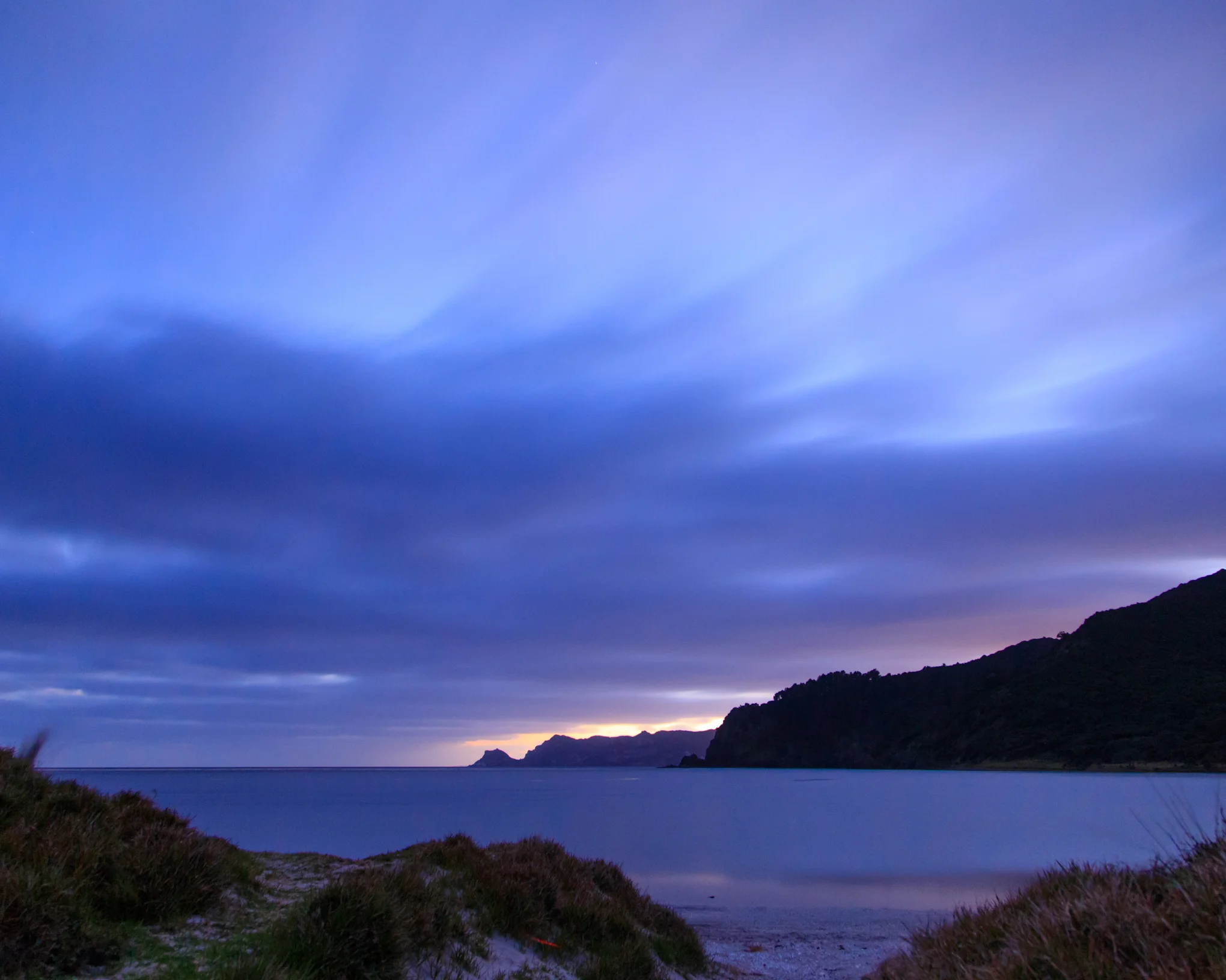 Sunrise at Whangapoua Beach