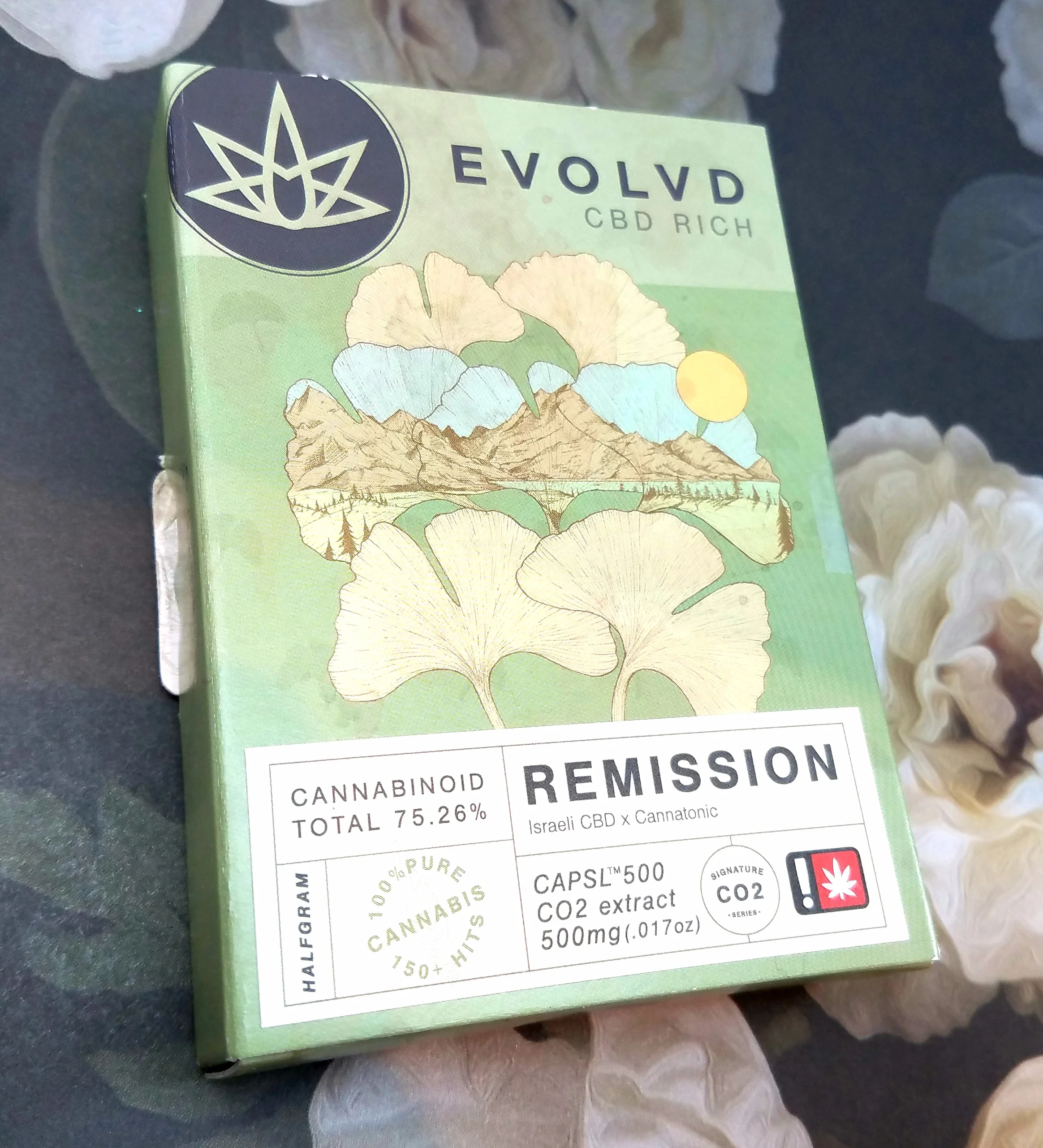 Remission 1/2g cartridge produced by EVOLVD