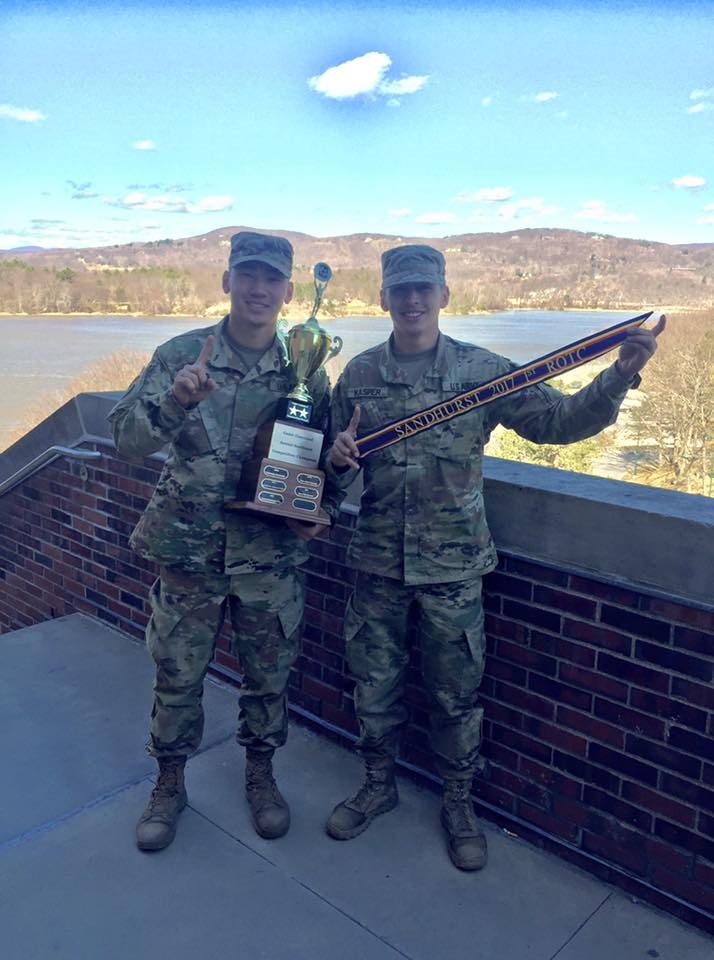 Matthew Shao (left; F'14), Eric Kasper (right; F'14)