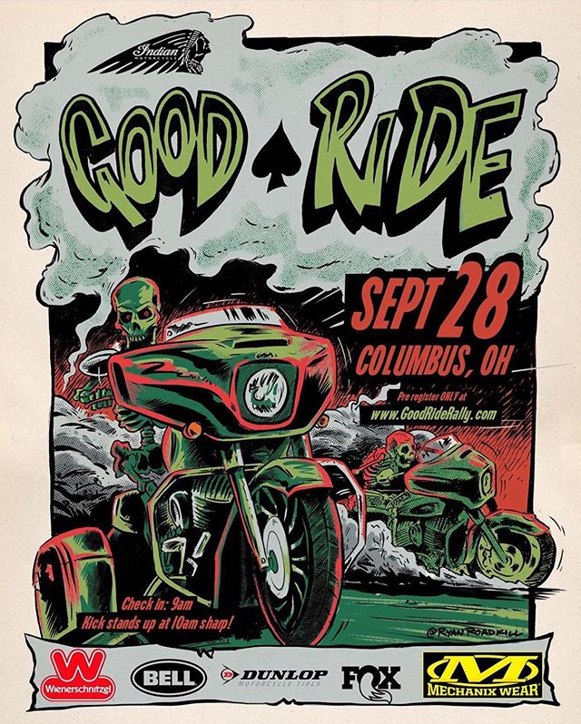 GOOD RIDE COLUMBUS | We are 5 days away from Good Ride Columbus! Don't forget to register &amp; come ride with us this Saturday, September 28 as we head to @aimexpo &amp; every person who registers gets a ticket into the show as well!
.
.
.
Can&rsquo