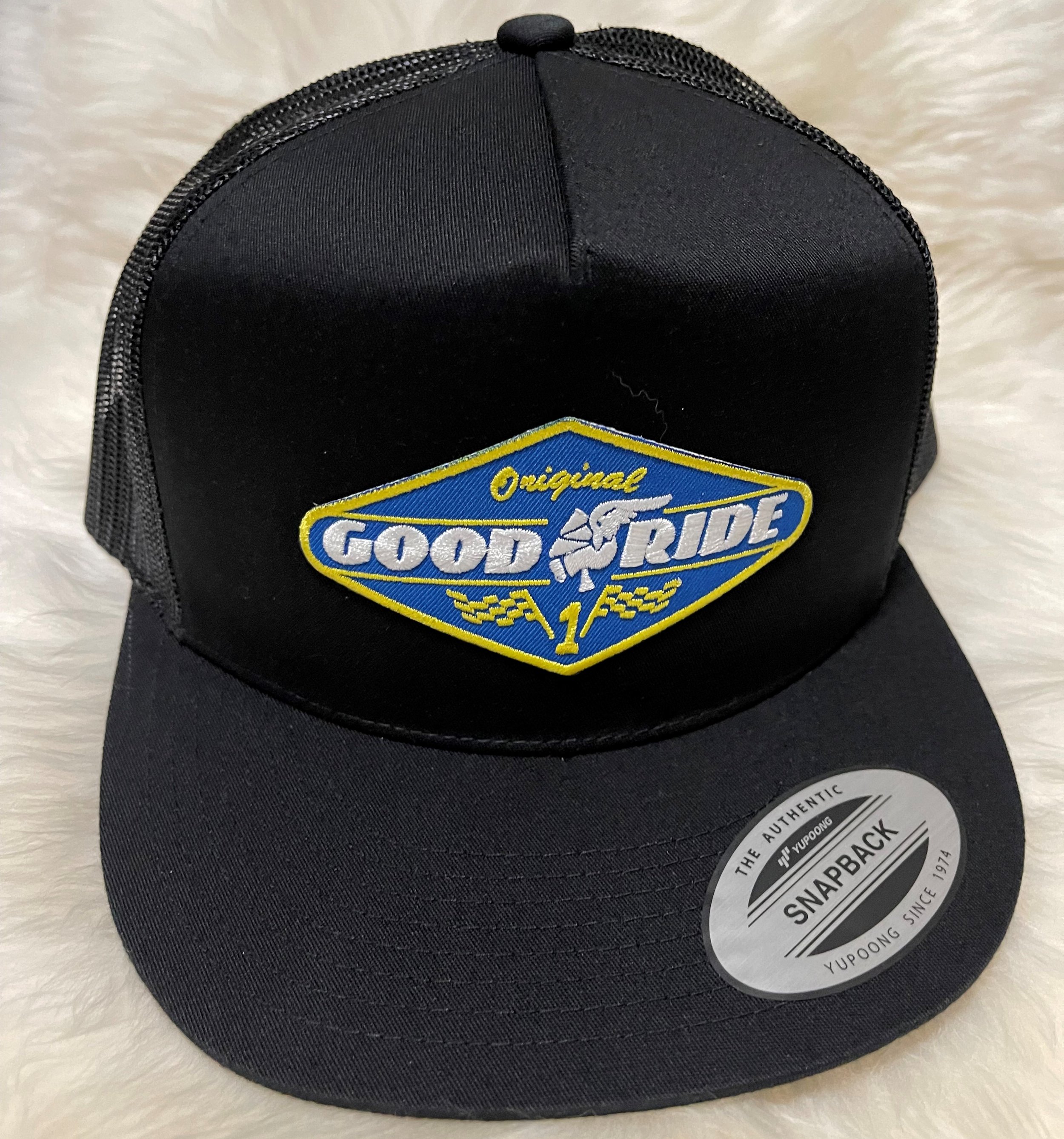 HATS - SHIRTS - COINS - STICKERS — The Good Ride