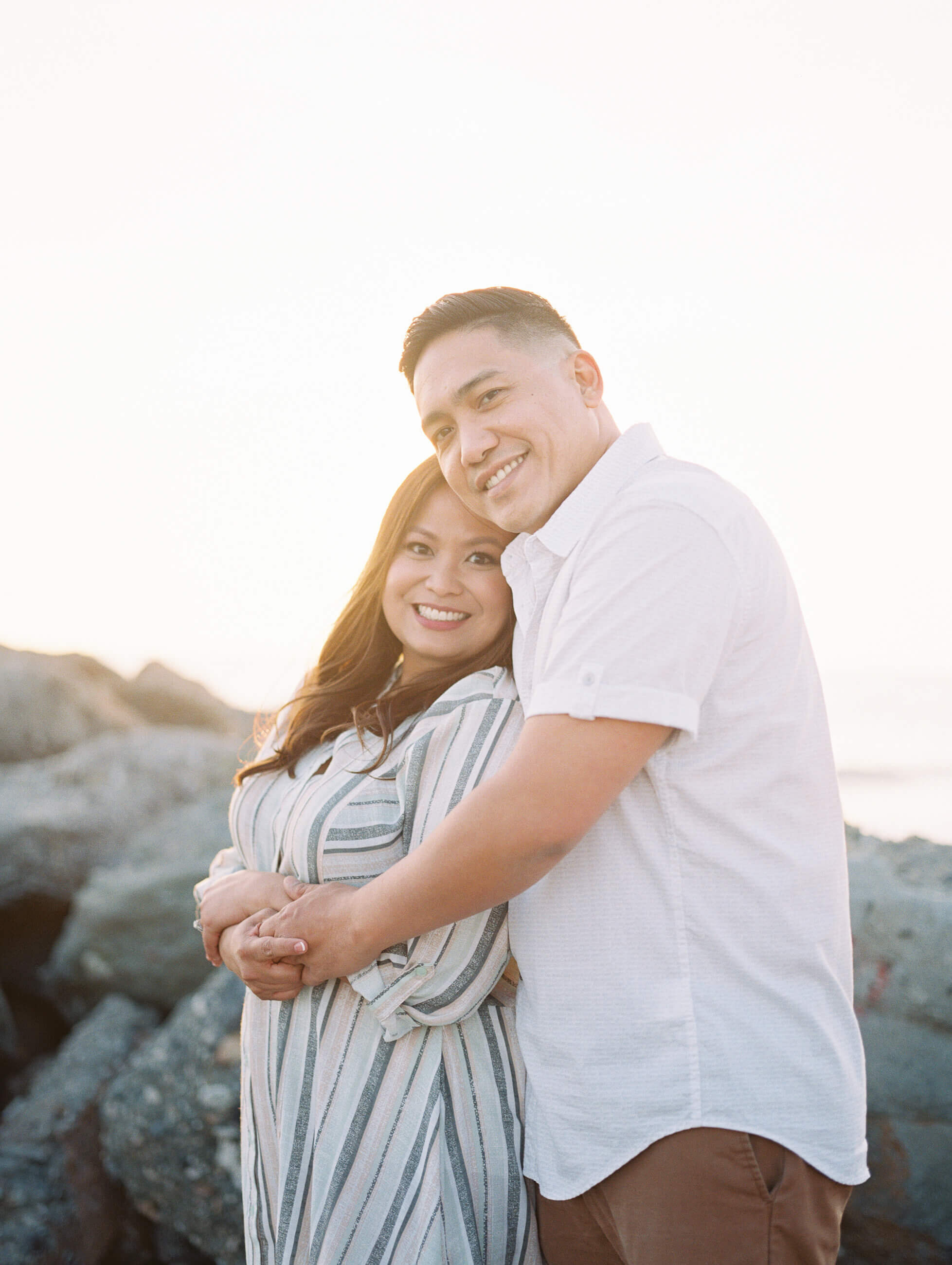 Venice Canals &amp; Beach Engagement Session | Abbey + Vincent