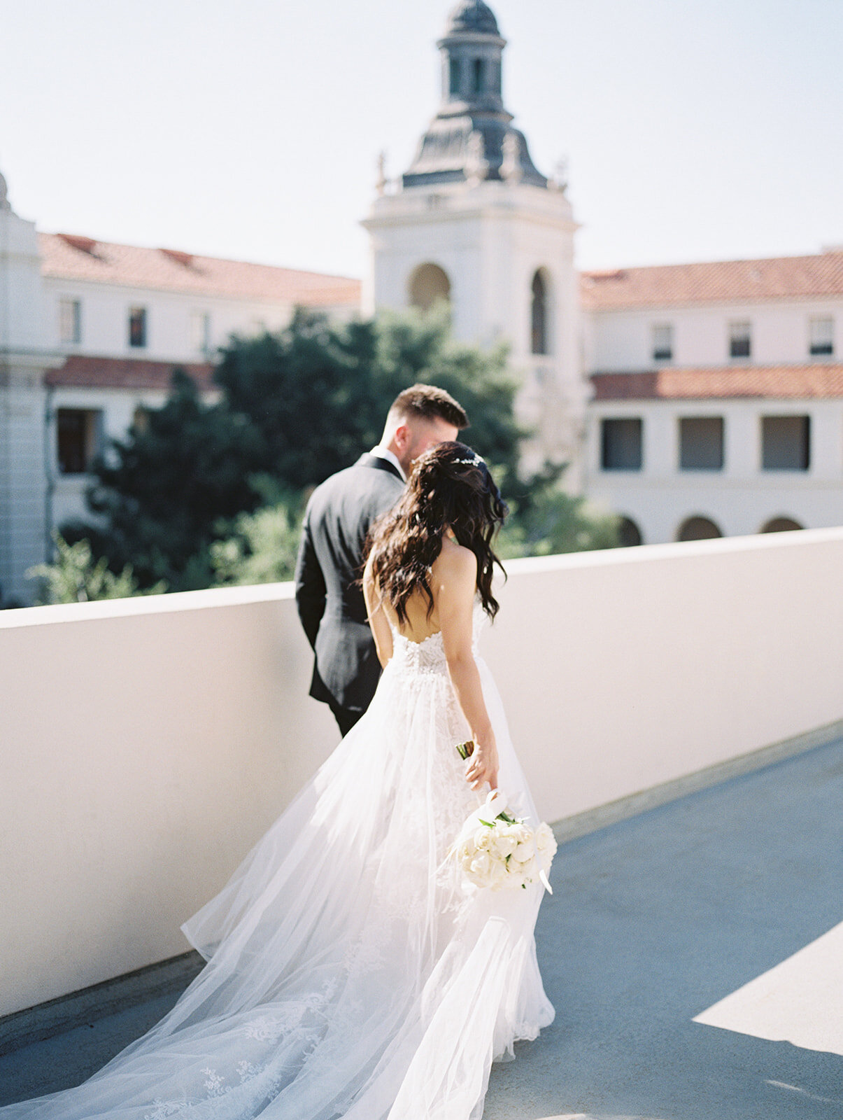 Pasadena Church Wedding with Backyard Reception | Haik + Anahit