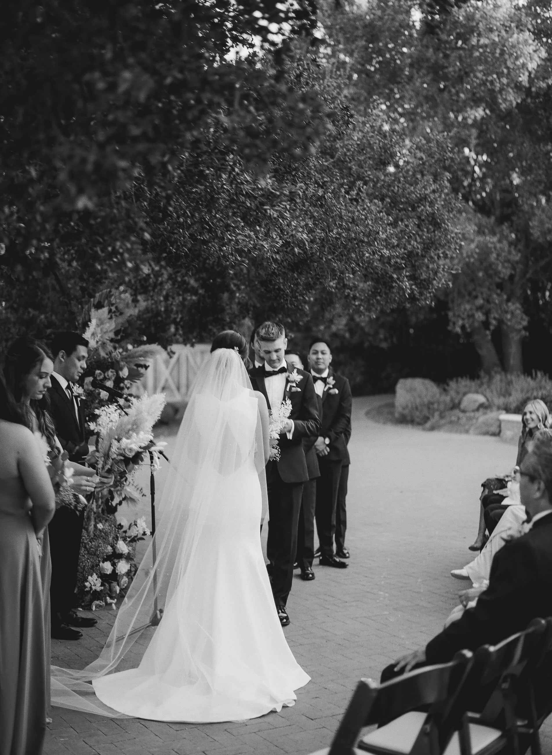"The day of the wedding was naturally chaotic, but as soon as Becca and her team arrived things felt calm." 