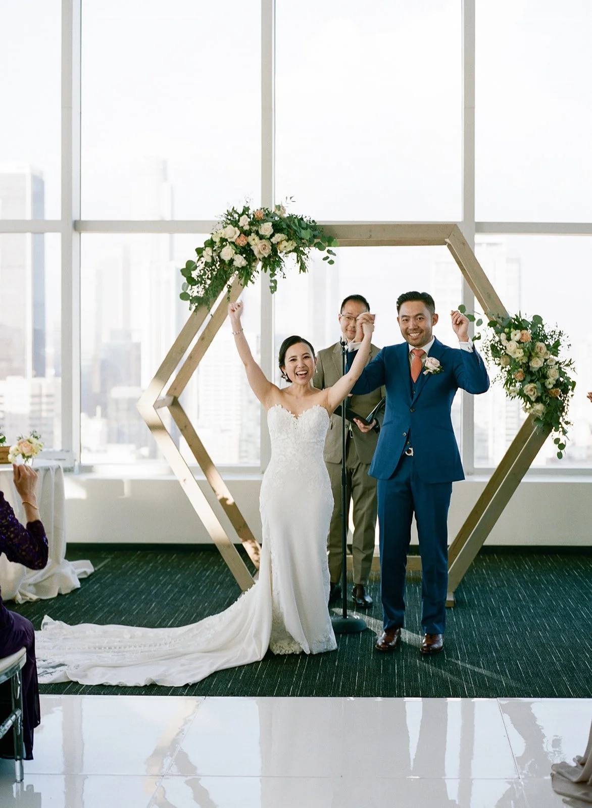 "I feel like we really bonded with her during our engagement shoot. On the day of the event, she arrived on time and took incredibly detailed photos of the entire process."