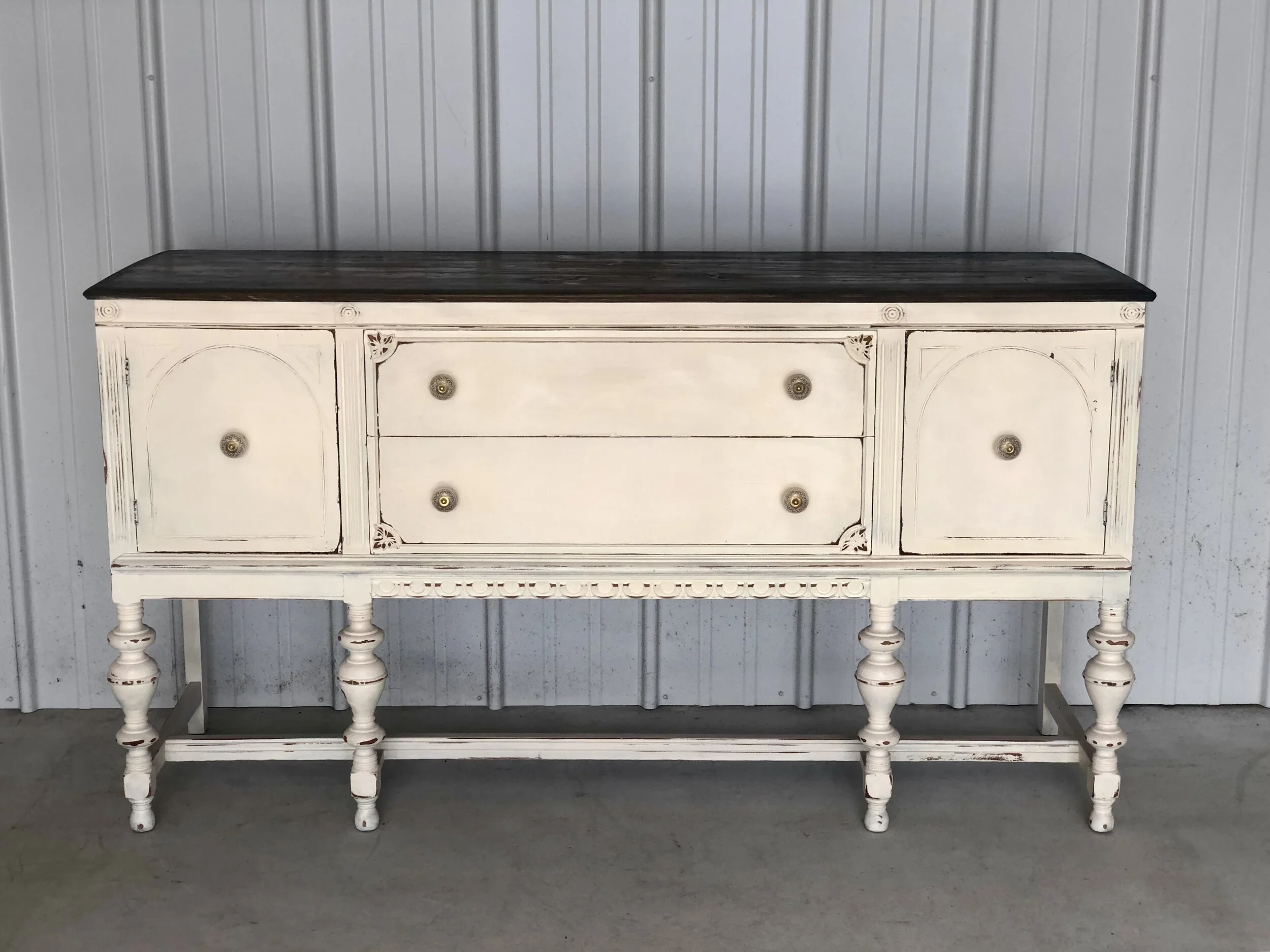 Distressed Sideboard, perfect for buffets, presents and gatherings - whenever we can have those again!
