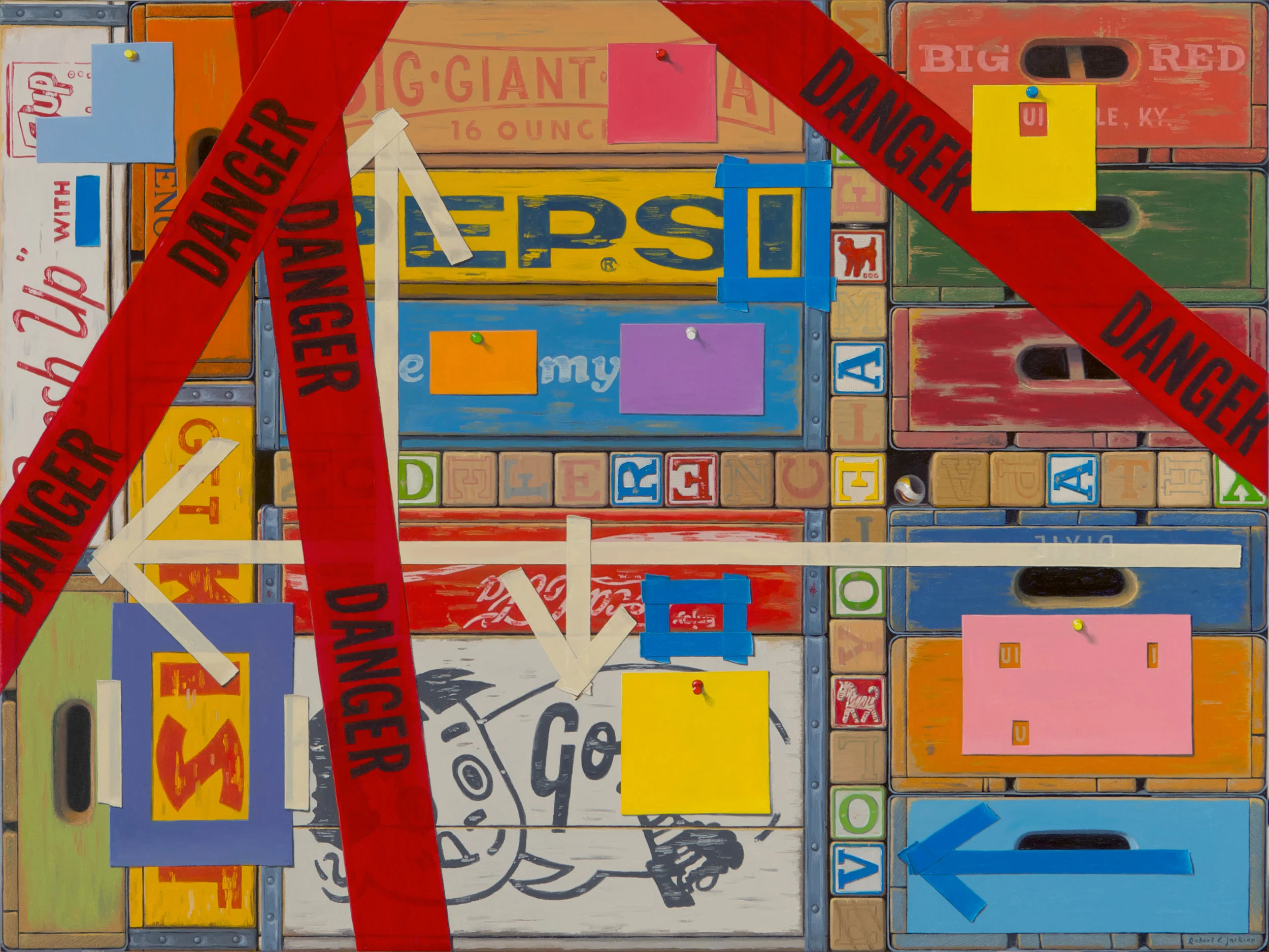 Advice, Oil on linen 30” x 40”