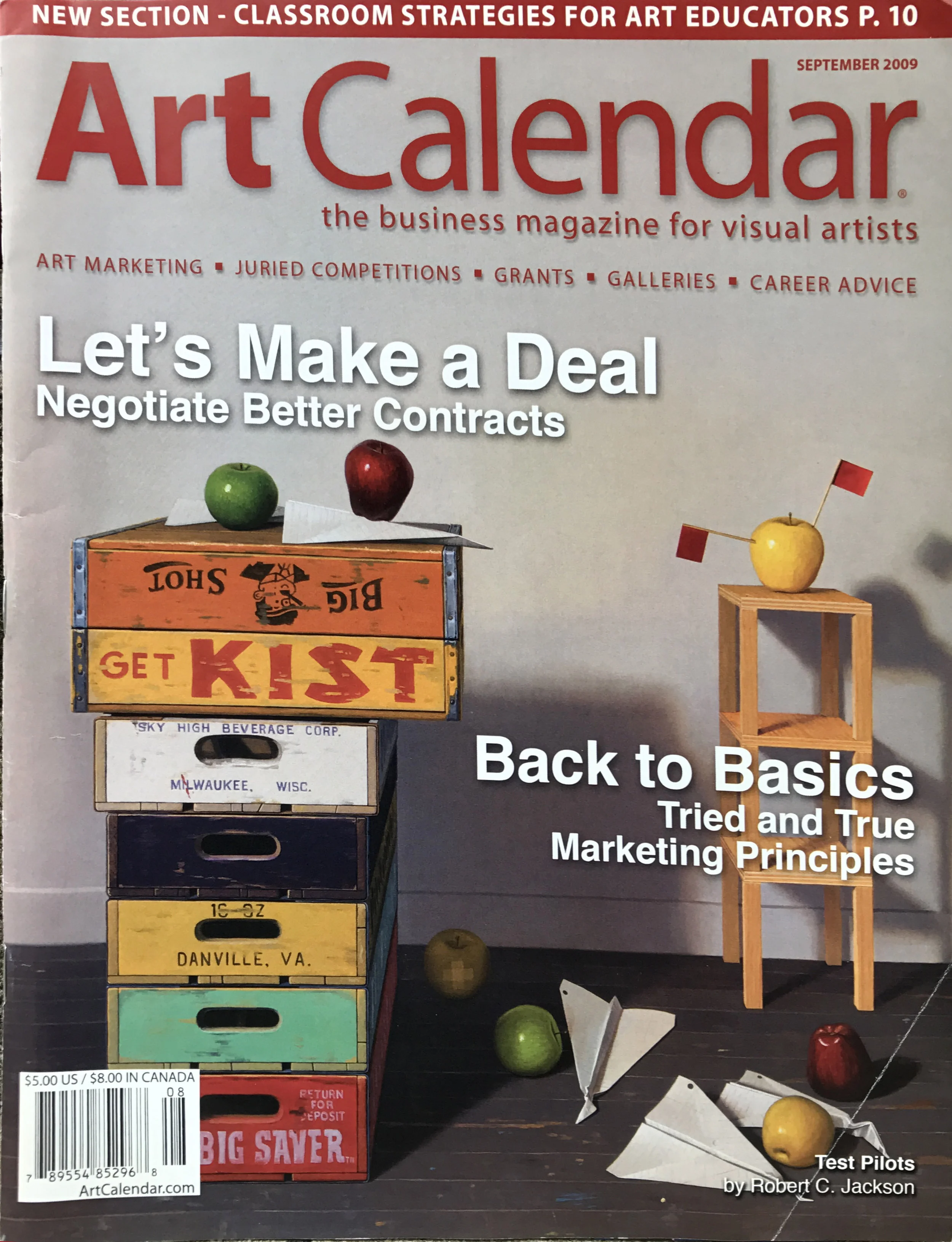 Art Calendar The Business Magazine for Visual Artists