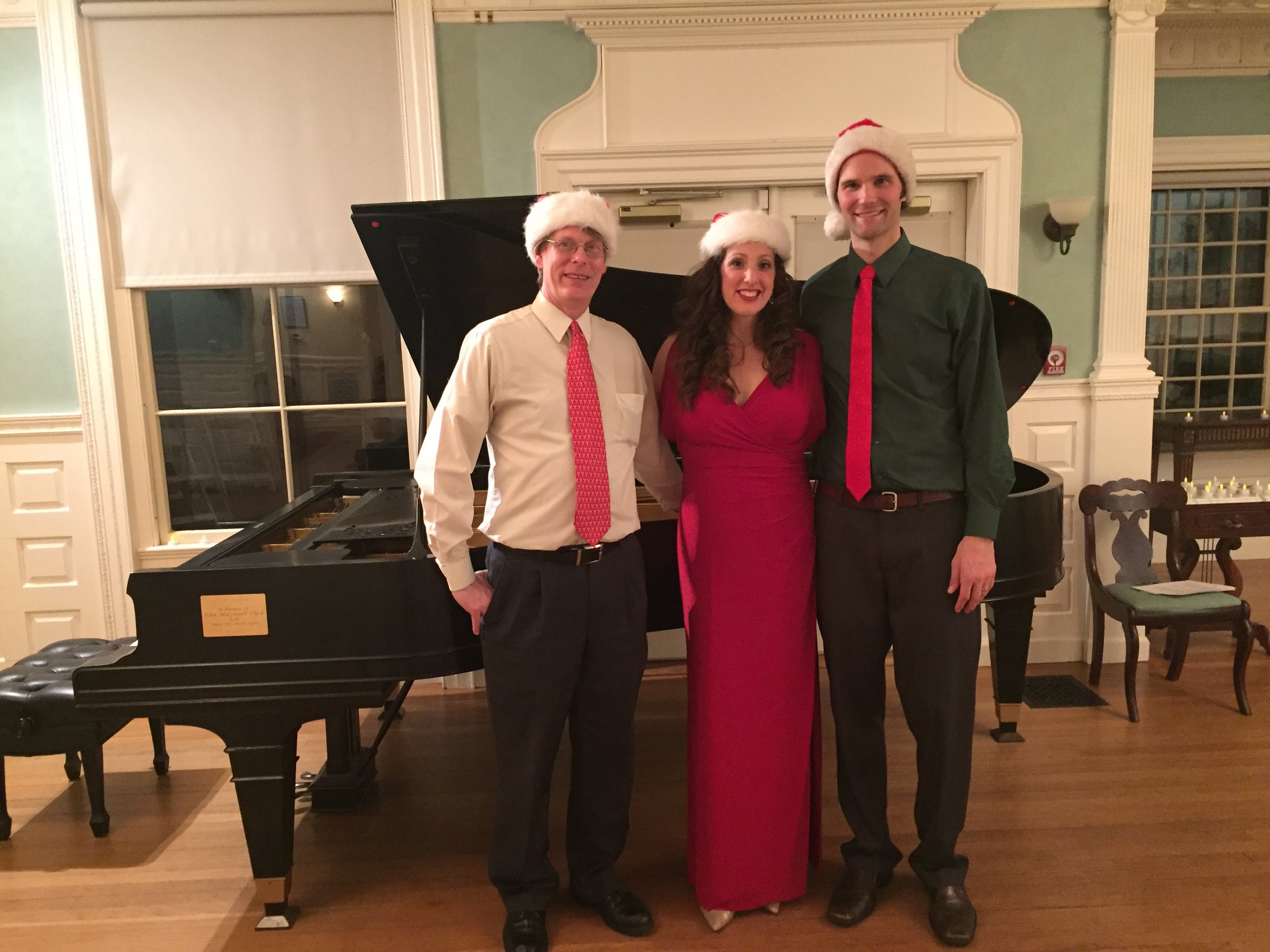  Christmas recital with Deborah Selig and Tim Steele 