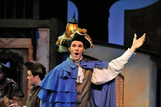 As Count Almaviva, Barber of Seville, Townsend Opera