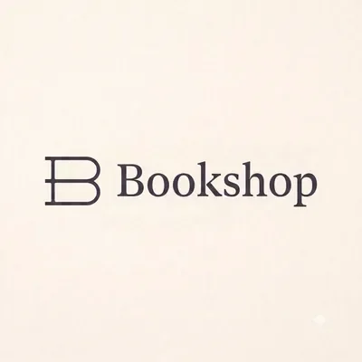 Bookshop logo with a stylized letter 'B' and the word 'Bookshop' written next to it.