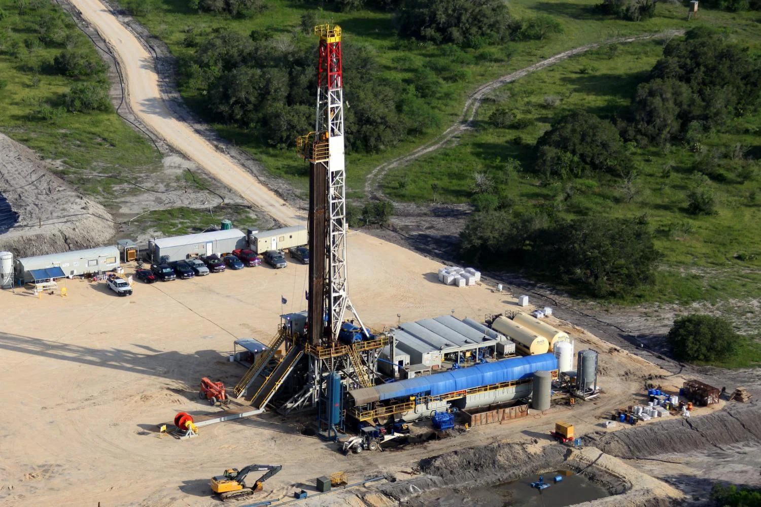 Texas energy photography, aerial, drone, oil and gas, solar, wind energy, Cuero, TX
