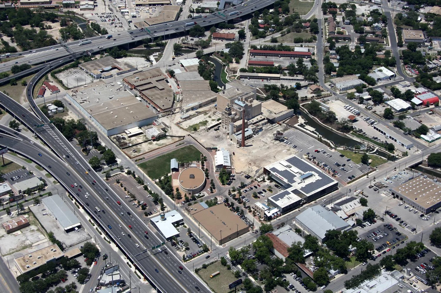 Pearl Brewery, San Antonio, Texas aerial, drone, and ground photography, San Antonio, TX