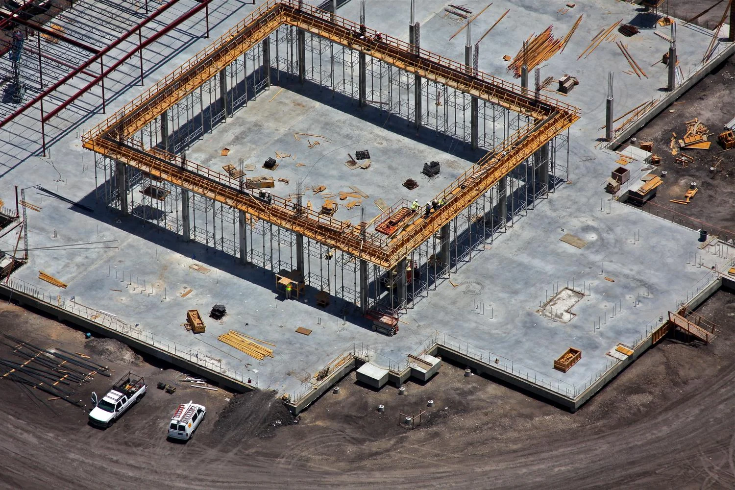 Construction Progress, Houston, Texas - Aerial Construction Progress Photographer - Aerial Drone Image - Construction Aerial Photography and Video - TX