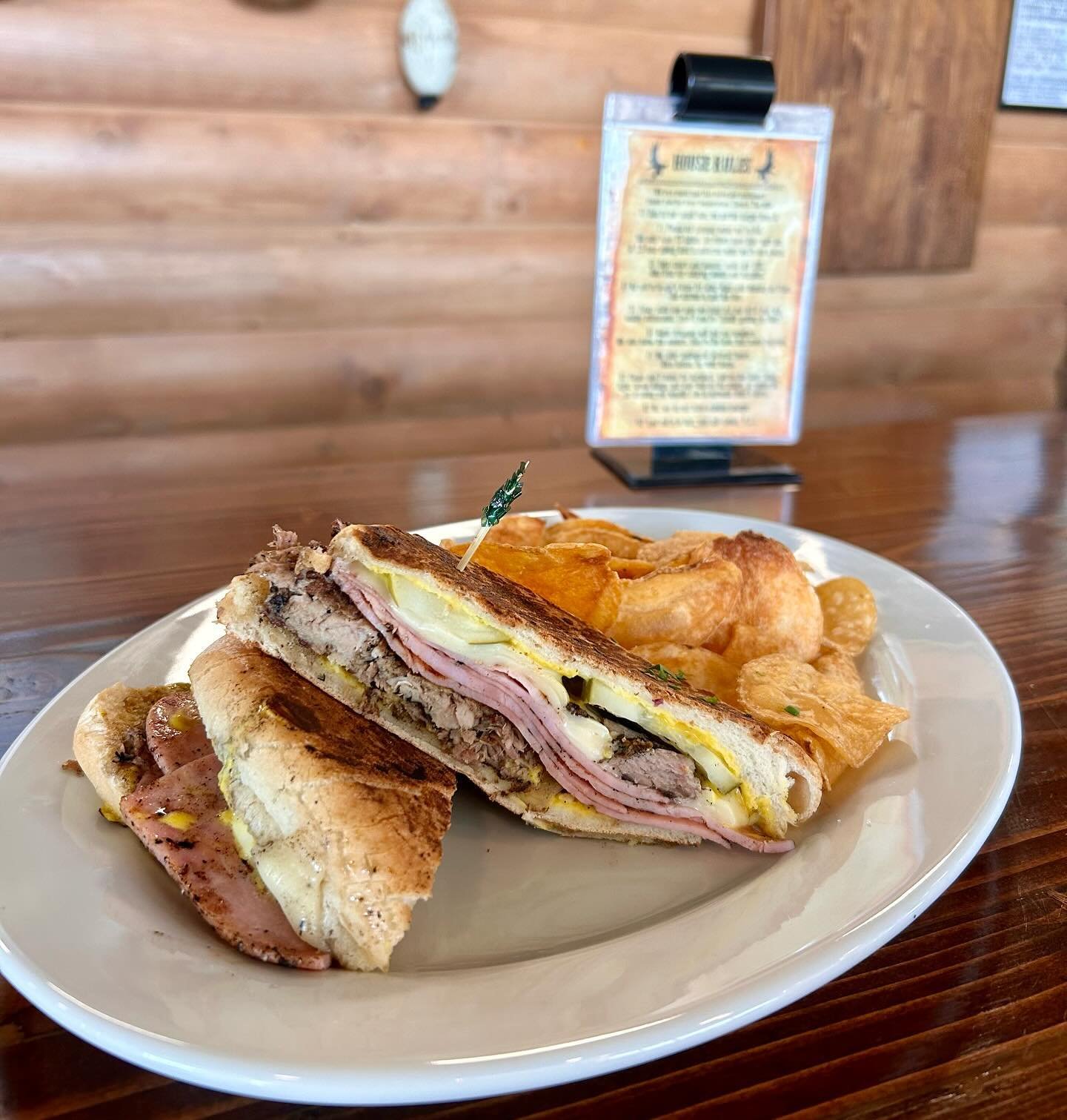 Littleton/Santa Fe Kitchen Special - Cubano Sandwich! Slow roasted pork, carved ham, melted swiss cheese, pickled, &amp; mustard on ciabatta. Pressed to toasted perfection! 
Only available at our Littleton location at 5350 S Santa Fe Dr, Unit F Littl