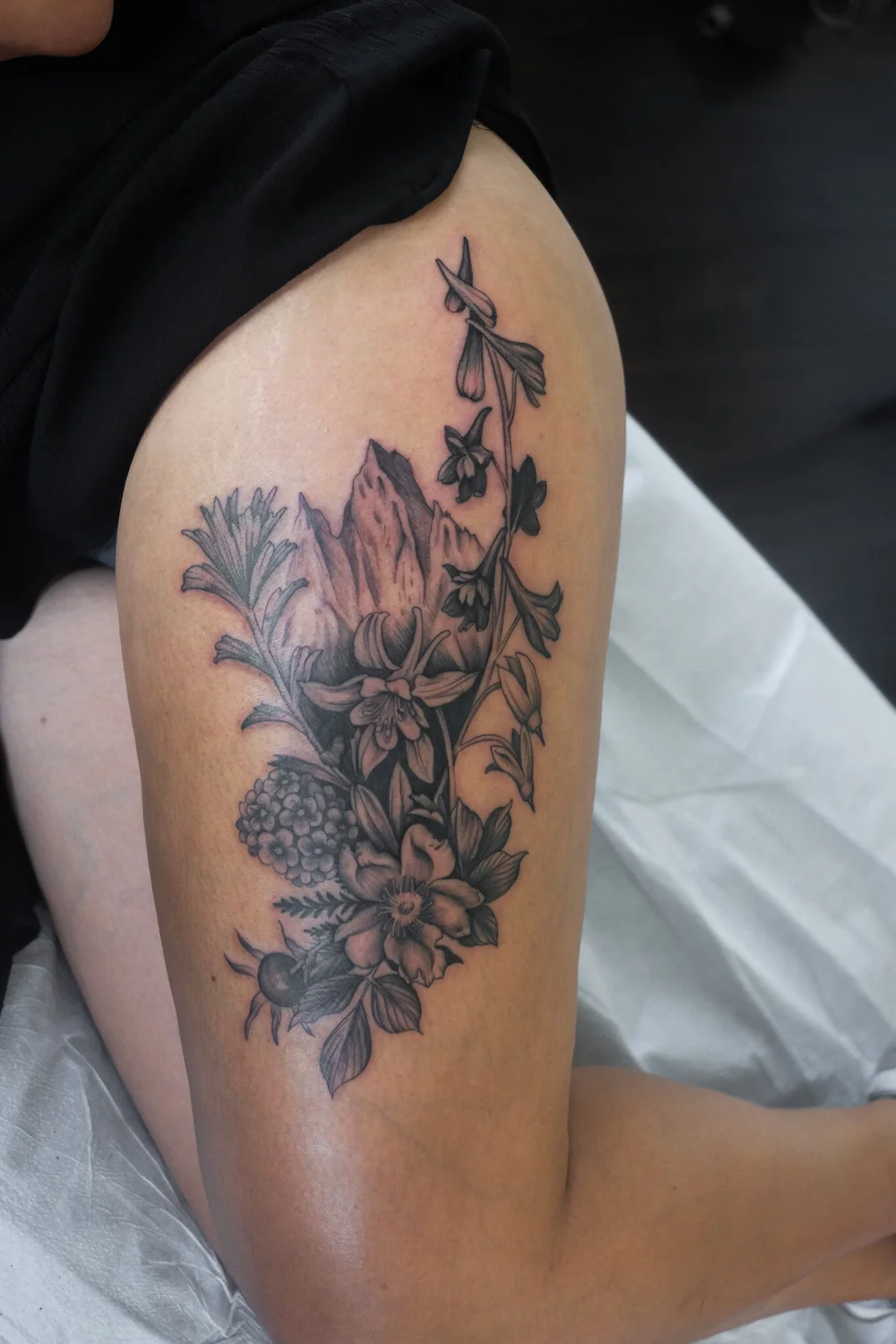 blackwork — The Muse — Courtney Roth
