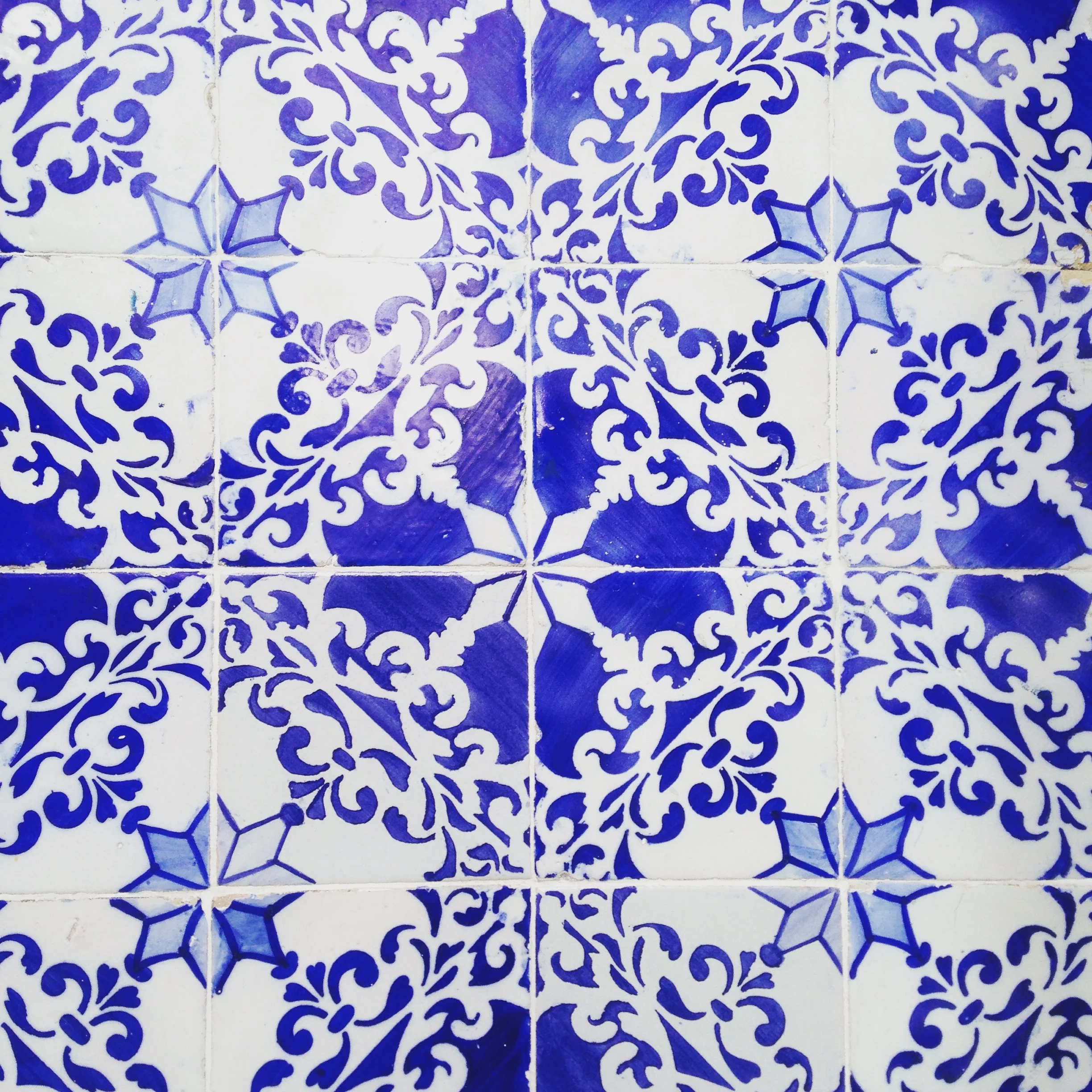 Portuguese Tiles, Lisbon, Portugal (Copy)