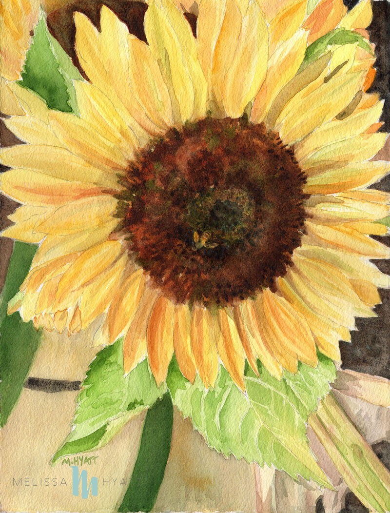 MelissaHyatt_Sunflower-and-Bee.jpg