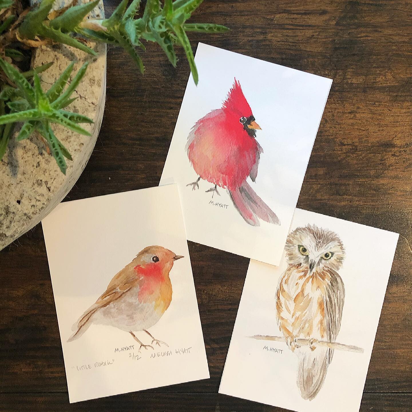 These new little bird prints will make their debut tomorrow. Shop Small Southold is happening Saturday 3/20. Come see me @beacheeky and get a sweet surprise by mentioning this post! Happy almost Spring! #cardinal #owl #robin #birds #wallart #walldeco