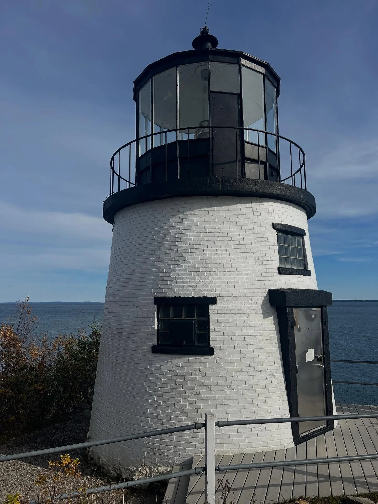 My lighthouse obsession is never ending! Last week my daughter and I traveled to Maine. On our journey we visited Owl&rsquo;s Head Light and saw Hendrick&rsquo;s Light at sunset, (415 pm mind you!). Maine has 85 lighthouses on its coast, I have so ma