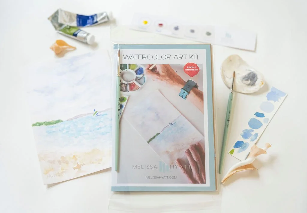 Sailing Watercolor Art Kit