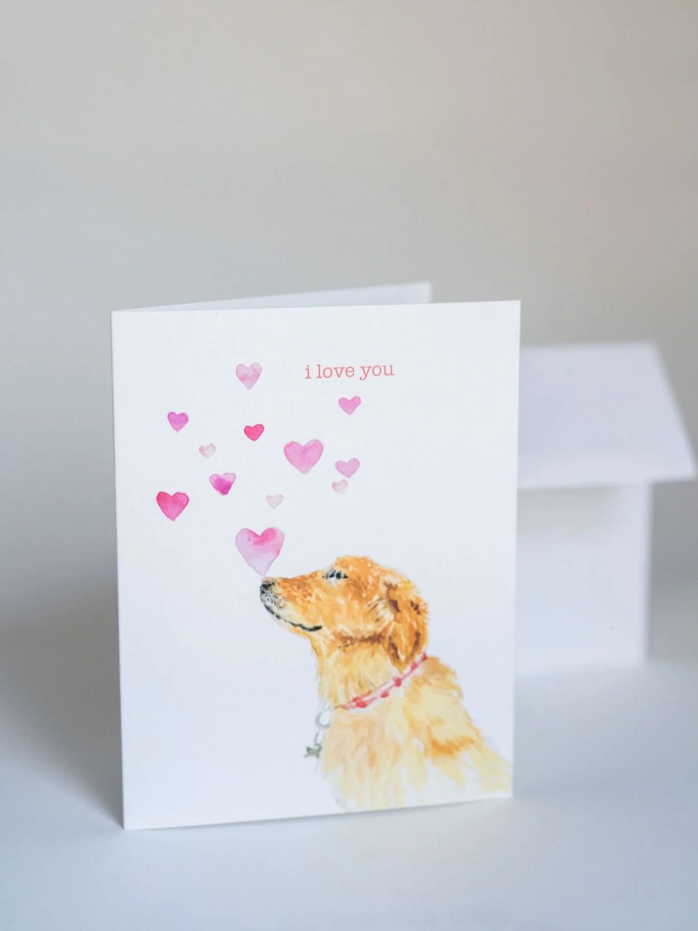 Sending lots of love out into the world today. We need it. I love this card all year round to share a message of love, no wonder it&rsquo;s my top selling LOVE card. Featuring Miss April, who was my sweetest pup. Happy Valentine&rsquo;s Day 💗❤️💗❤️?