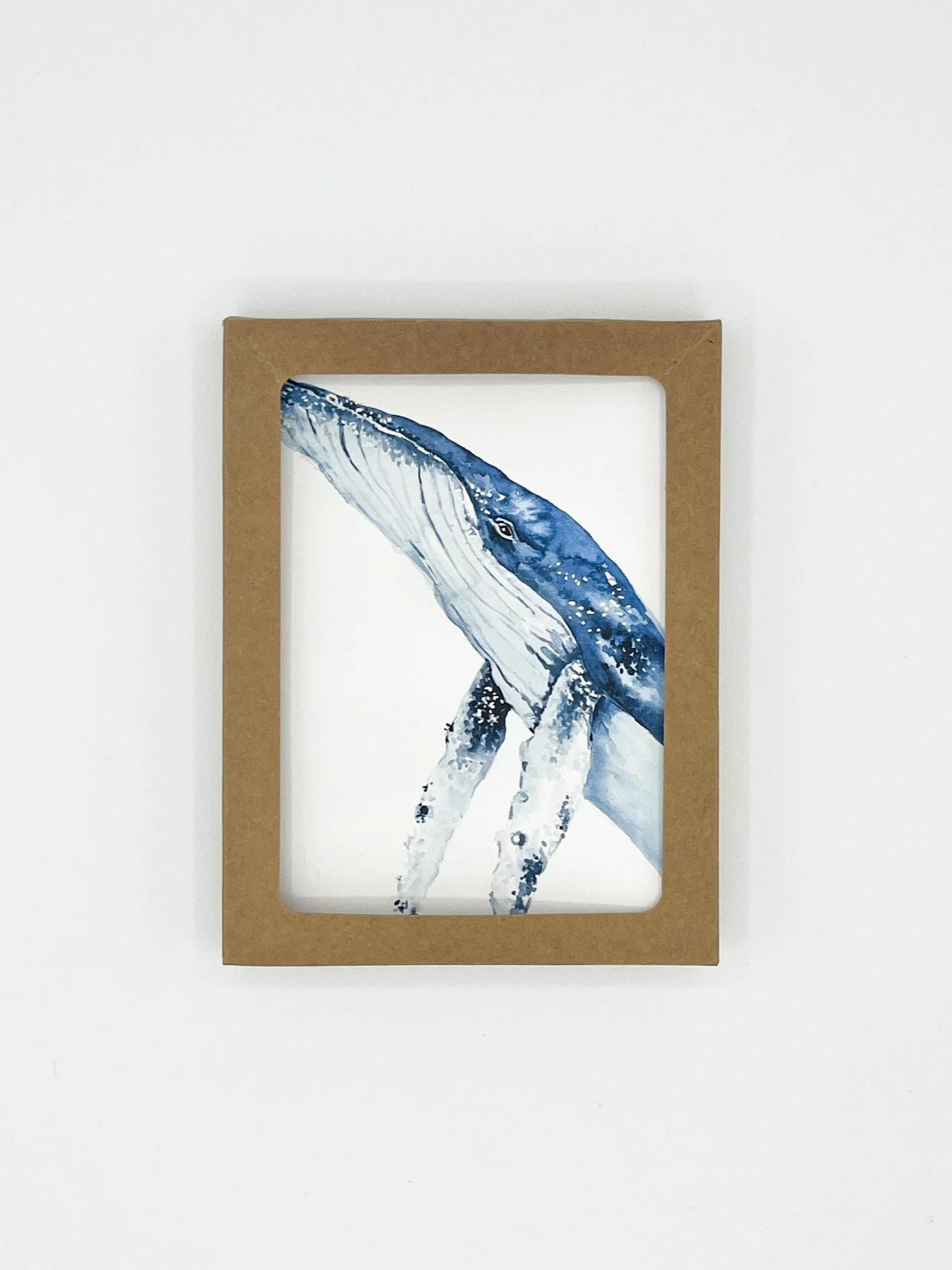 Humpback Crop Boxed Set of 6 — Watercolor Coastal Card