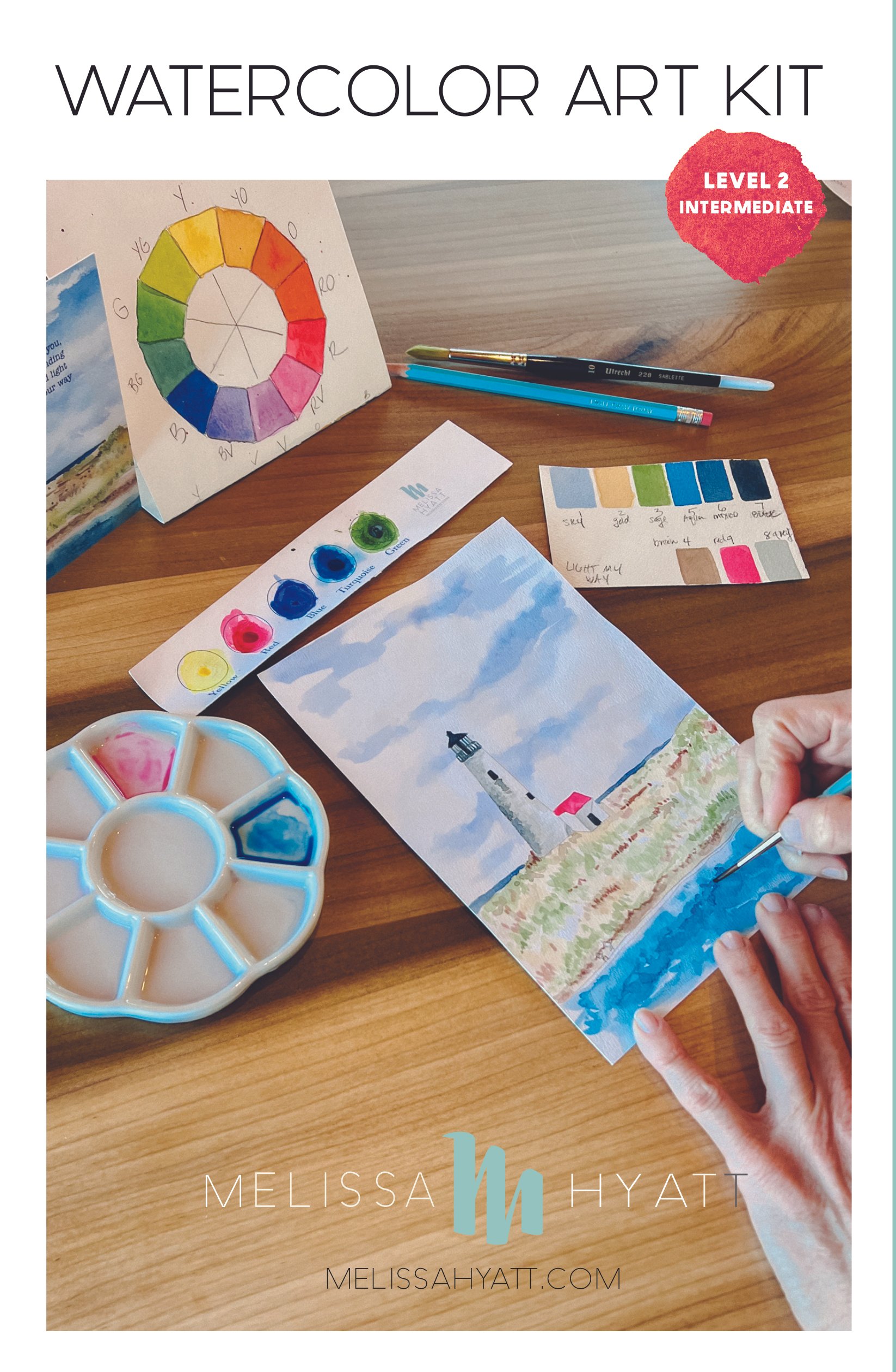 Light My Way Watercolor Art Kit